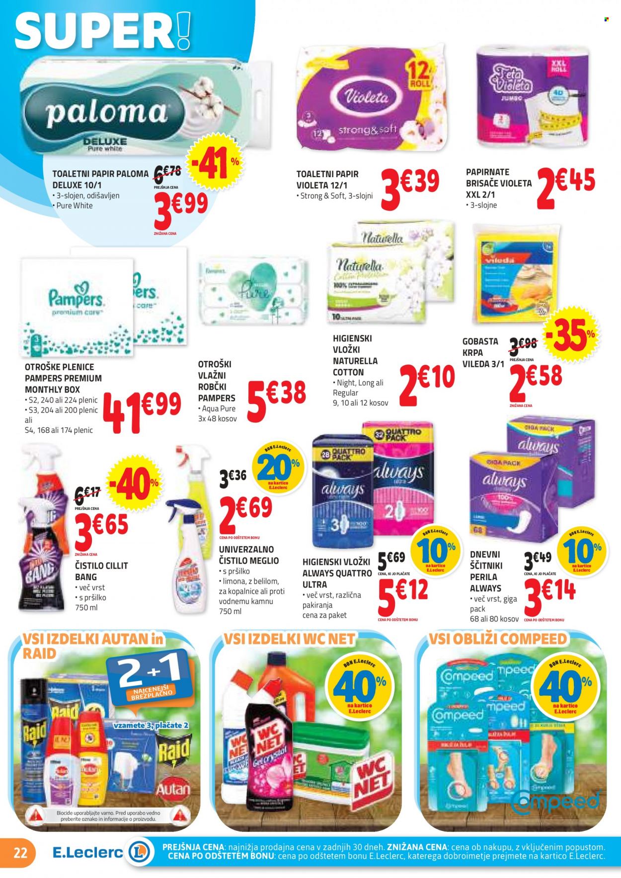 E.Leclerc katalog - 9.8.2023 - 19.8.2023. Stran 22