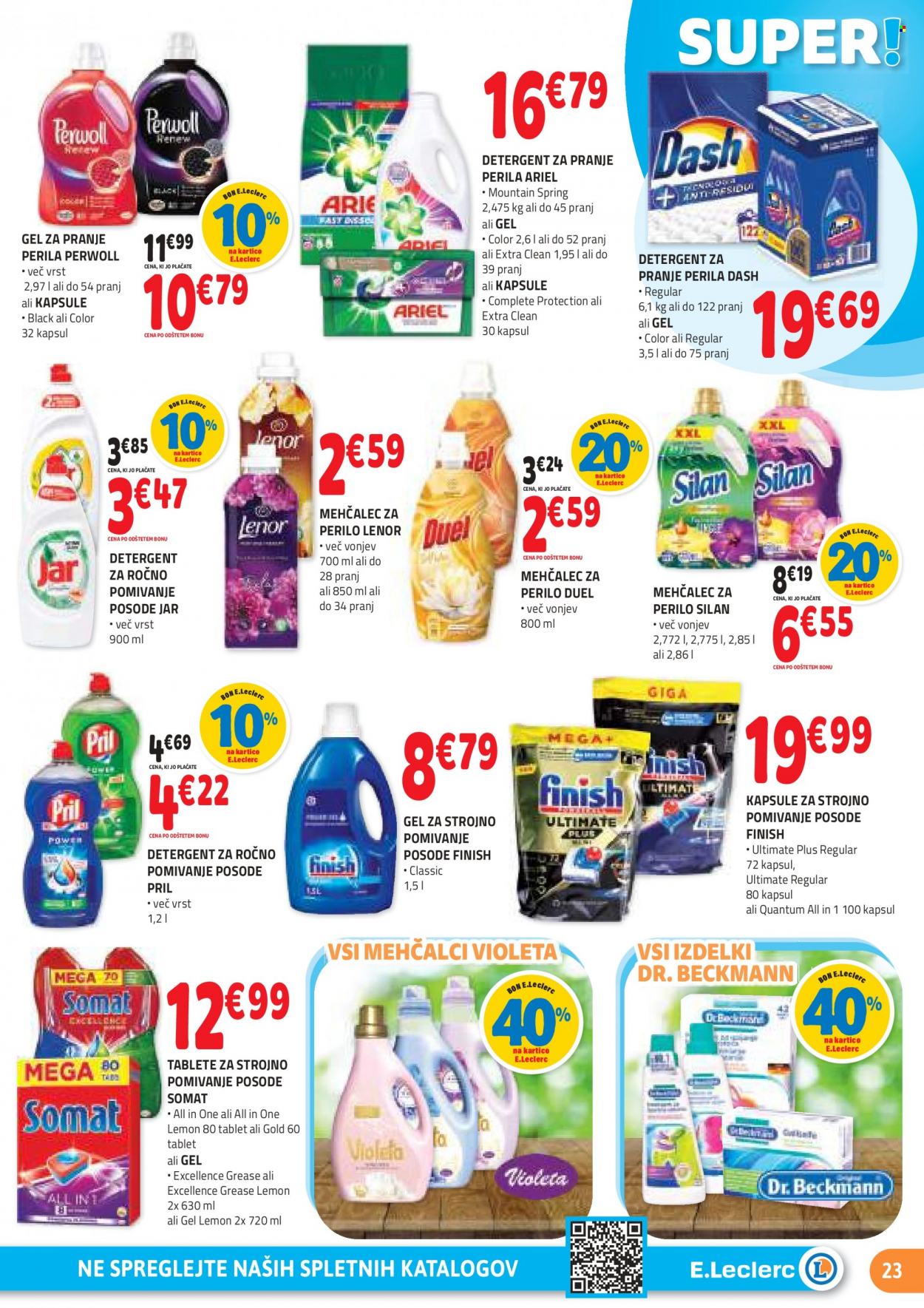 E.Leclerc katalog - 9.8.2023 - 19.8.2023. Stran 23