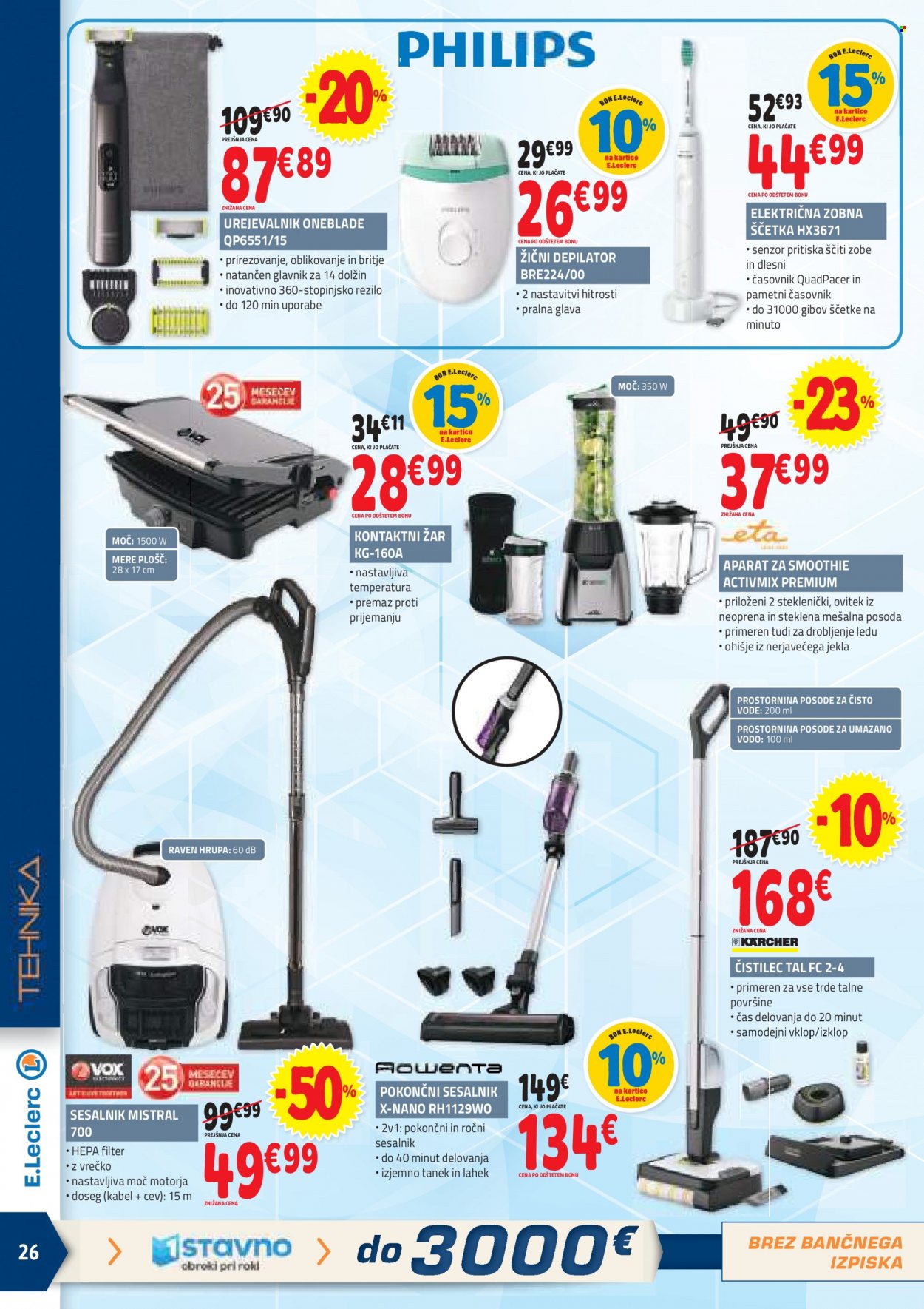 E.Leclerc katalog - 9.8.2023 - 19.8.2023. Stran 26