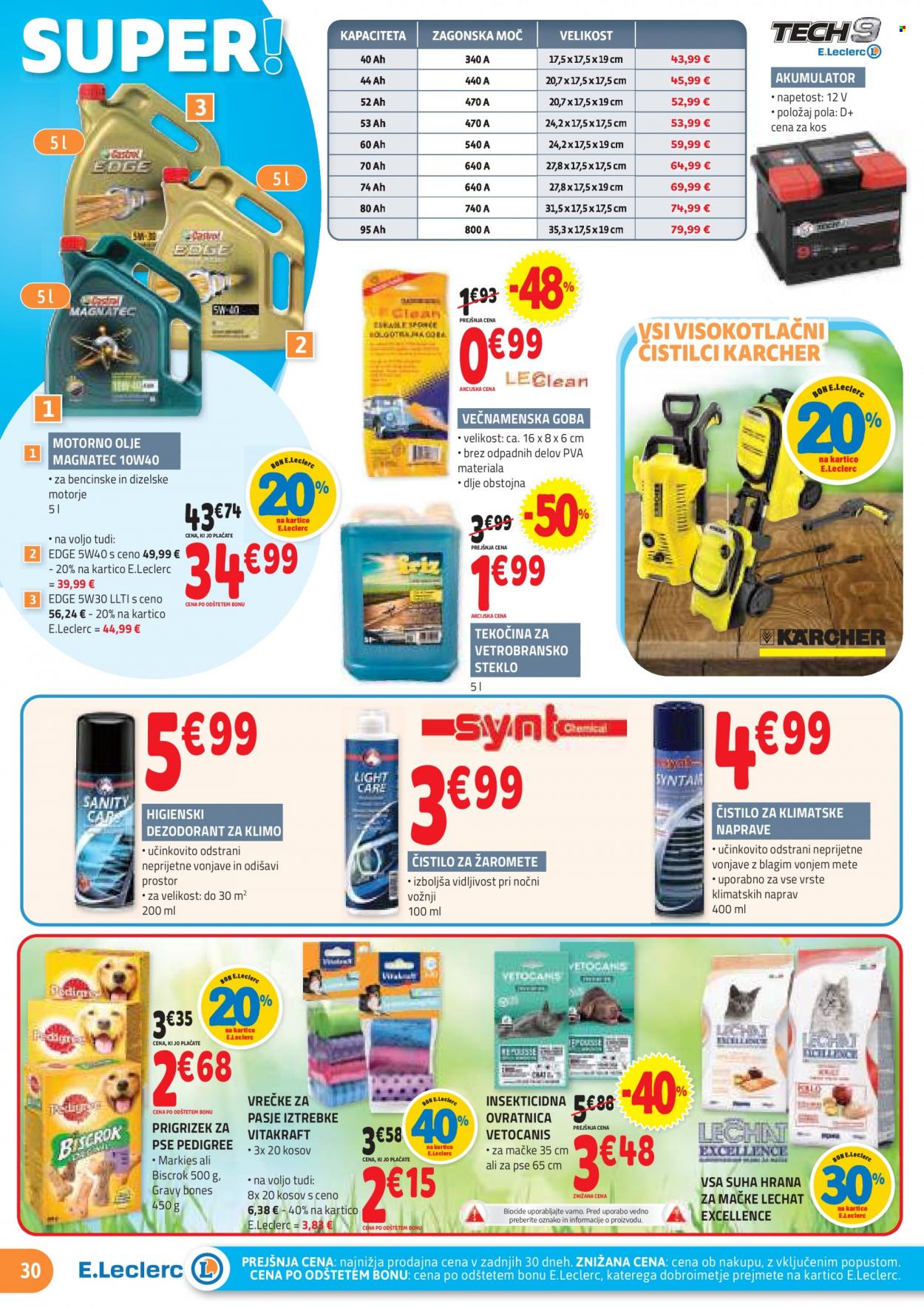 E.Leclerc katalog - 9.8.2023 - 19.8.2023. Stran 30