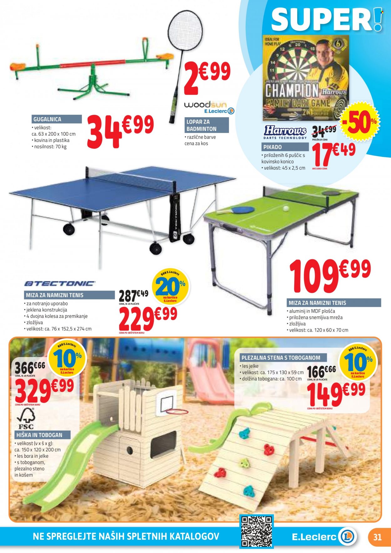 E.Leclerc katalog - 9.8.2023 - 19.8.2023. Stran 31