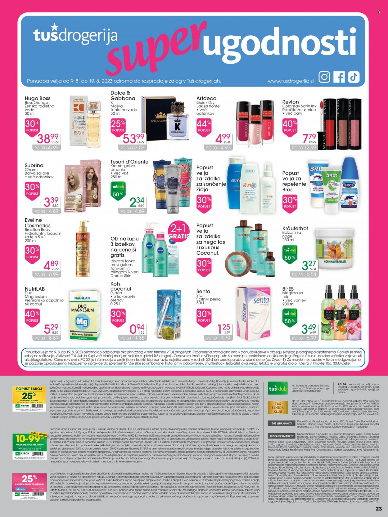 Tuš katalog - 9.8.2023 - 16.8.2023. Stran 23