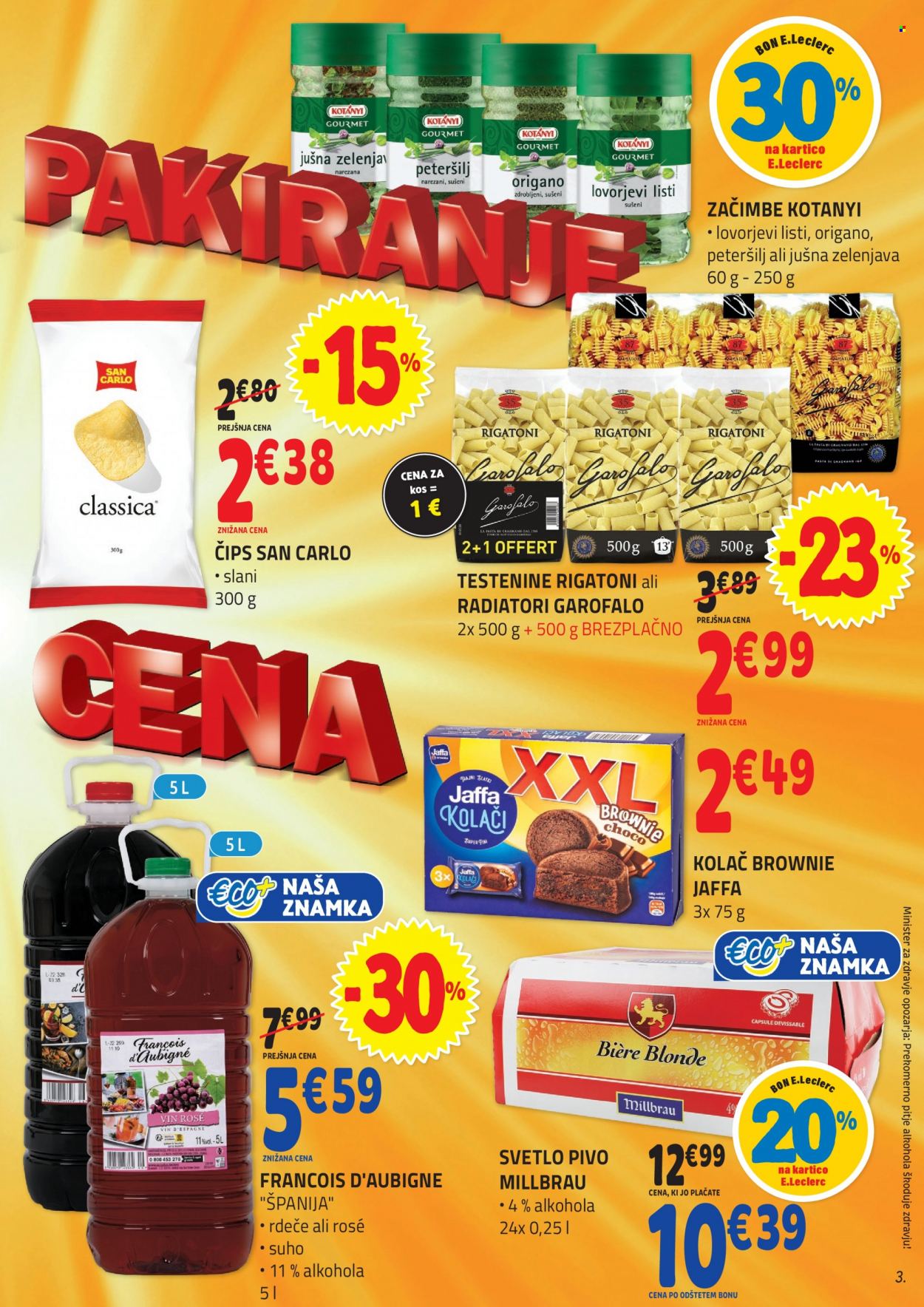 E.Leclerc katalog - 9.8.2023 - 19.8.2023. Stran 3