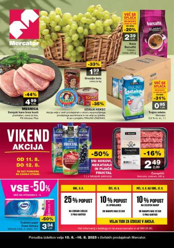 Mercator katalog - 10.8.2023 - 16.8.2023.