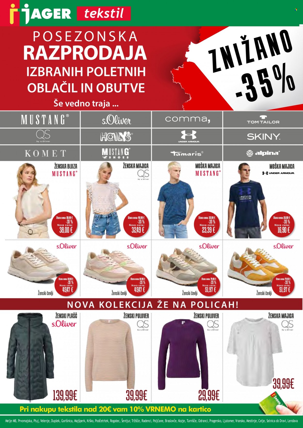 JAGER katalog. Stran 1