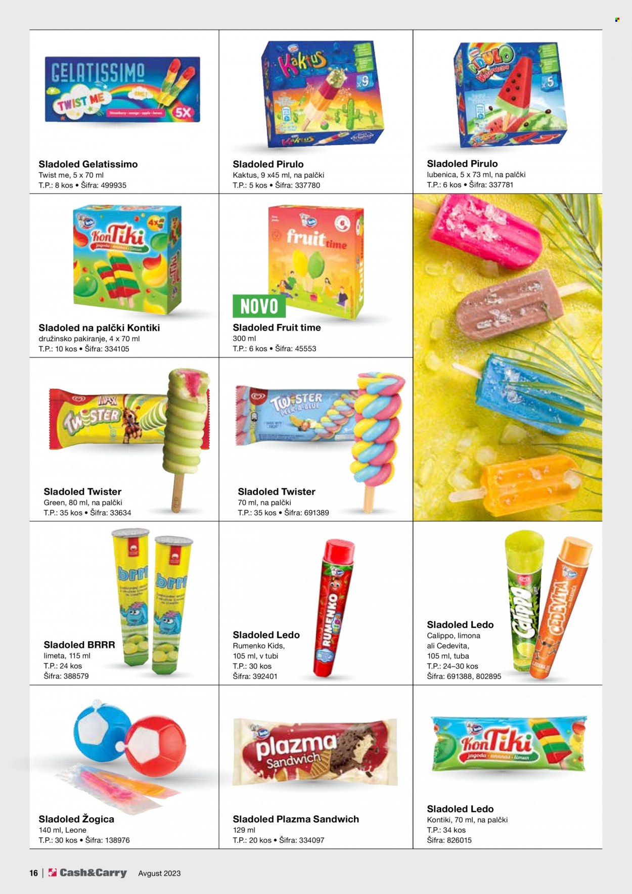 Mercator Cash & Carry katalog - 1.8.2023 - 30.11.2023. Stran 16