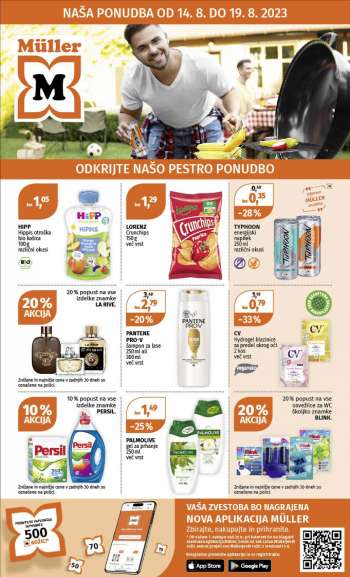 Müller katalog - 14.8.2023 - 19.8.2023.