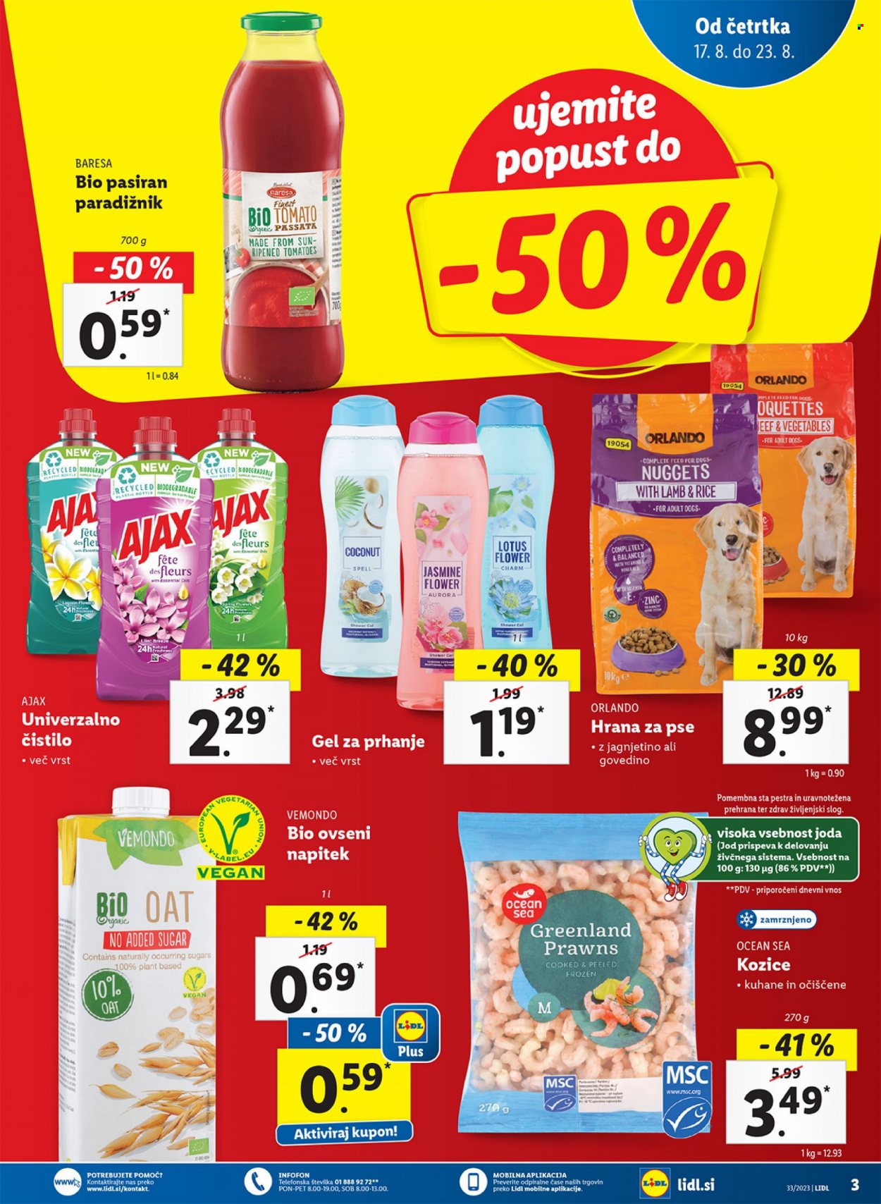 Lidl katalog - 17.8.2023 - 23.8.2023. Stran 3