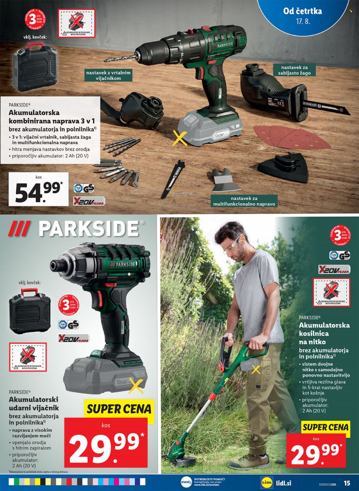 Lidl katalog - 17.8.2023 - 23.8.2023. Stran 29