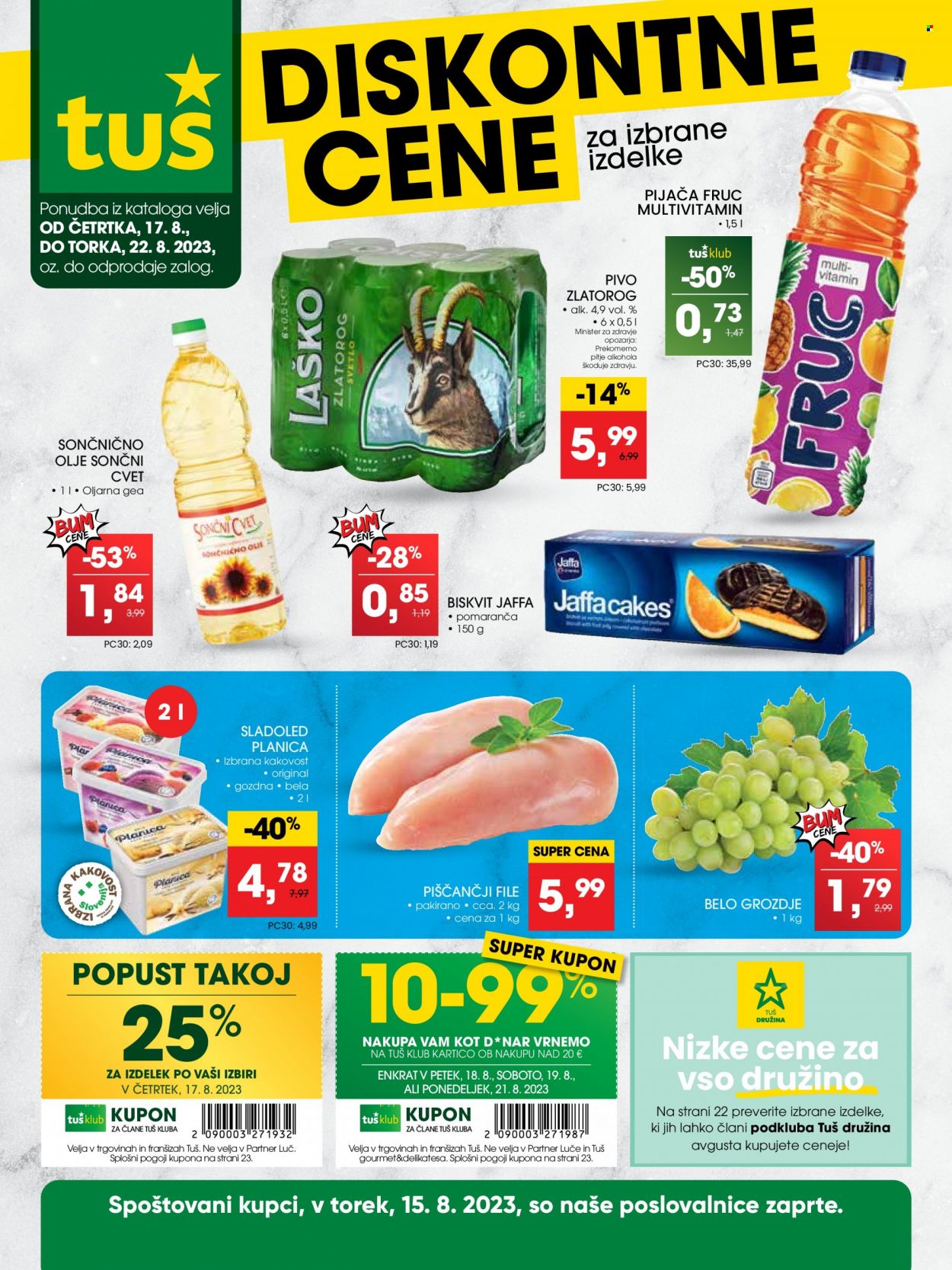 Tuš katalog - 17.8.2023 - 22.8.2023. Stran 1