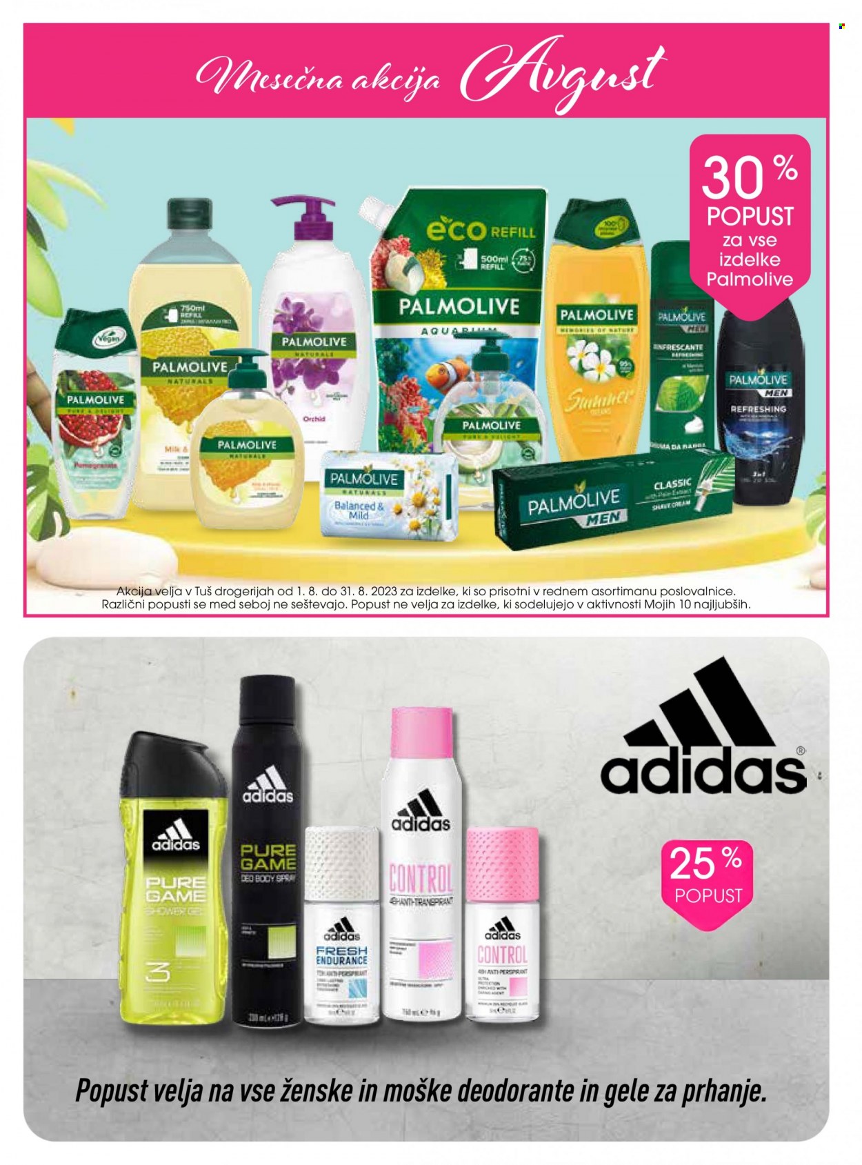 Tuš Drogeria katalog - 16.8.2023 - 26.8.2023. Stran 2