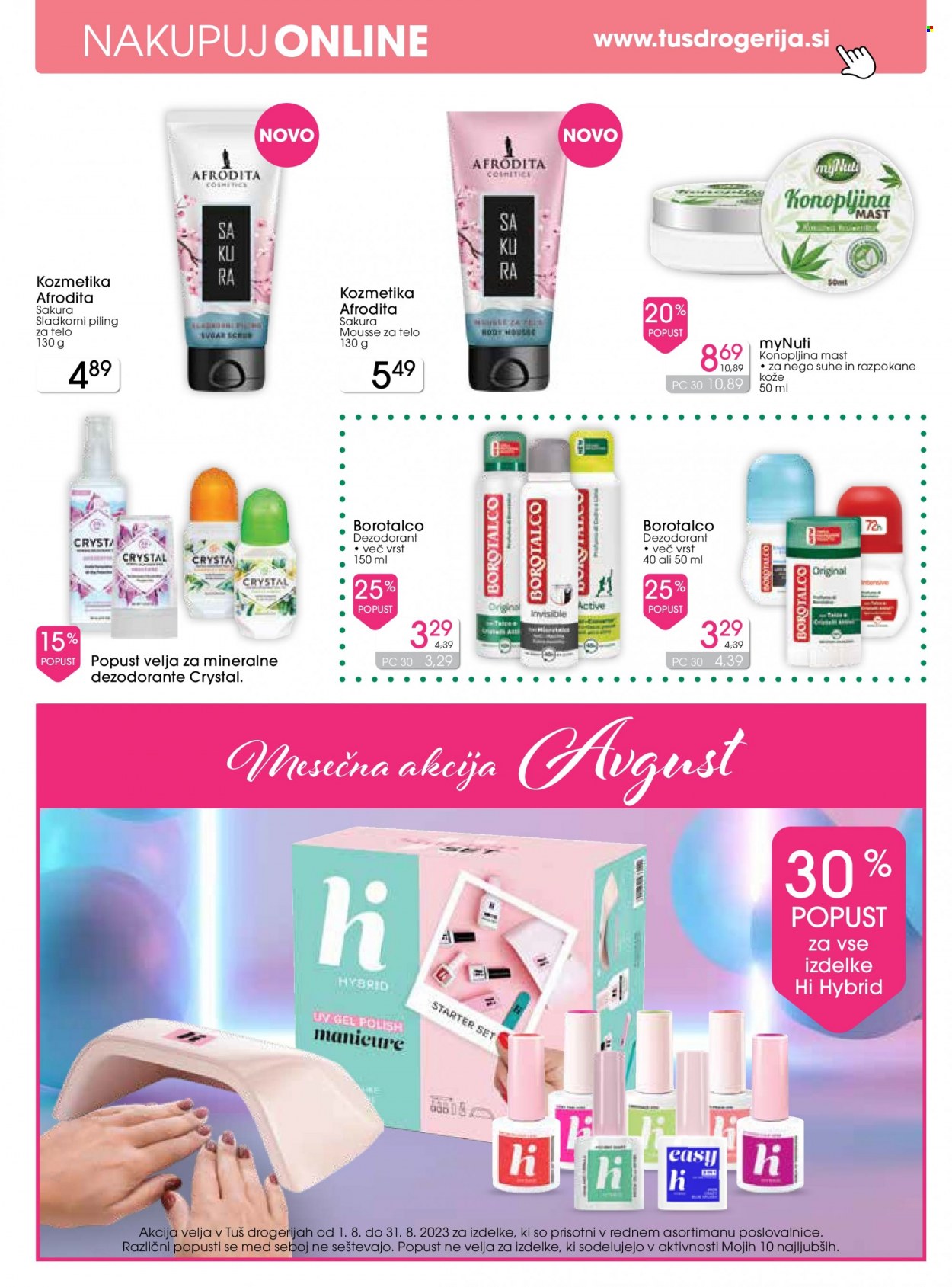 Tuš Drogeria katalog - 16.8.2023 - 26.8.2023. Stran 9