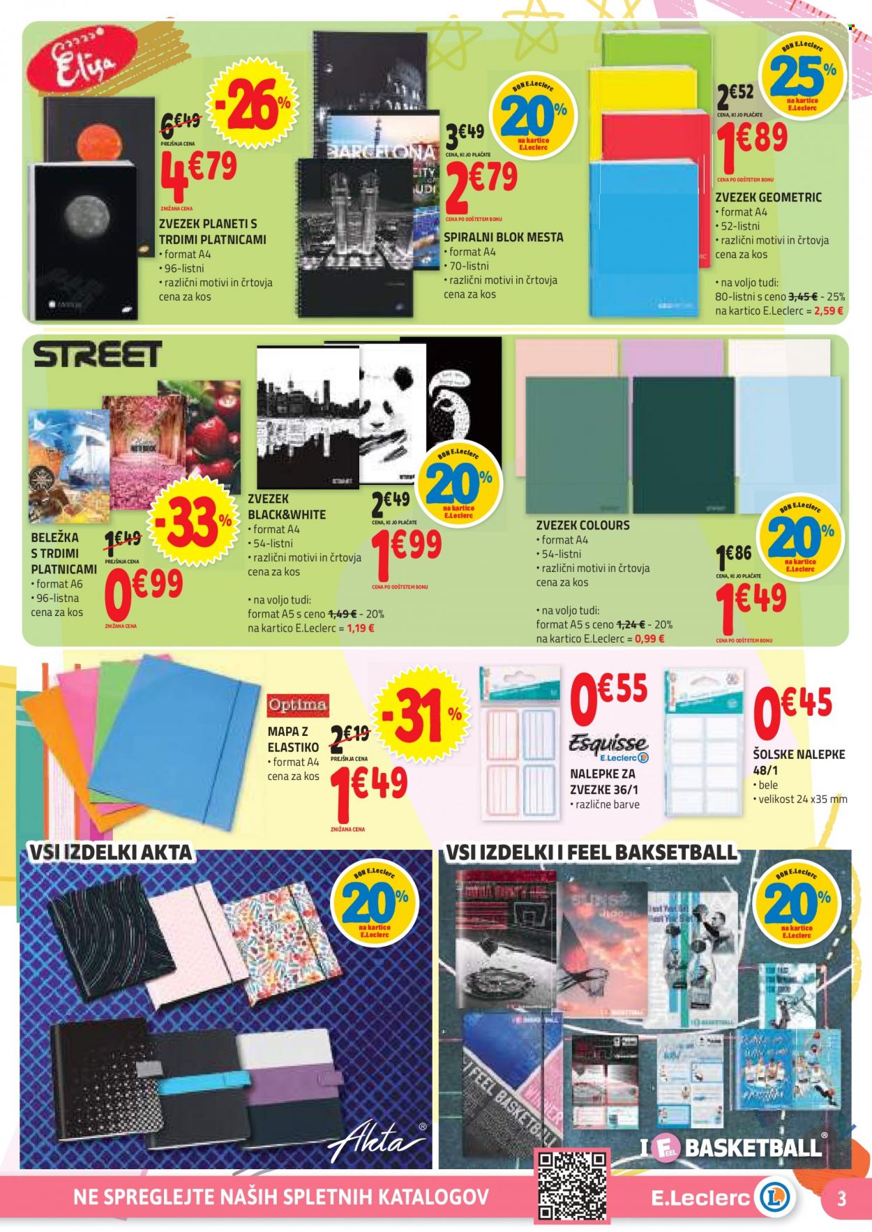 E.Leclerc katalog - 16.8.2023 - 26.8.2023. Stran 3