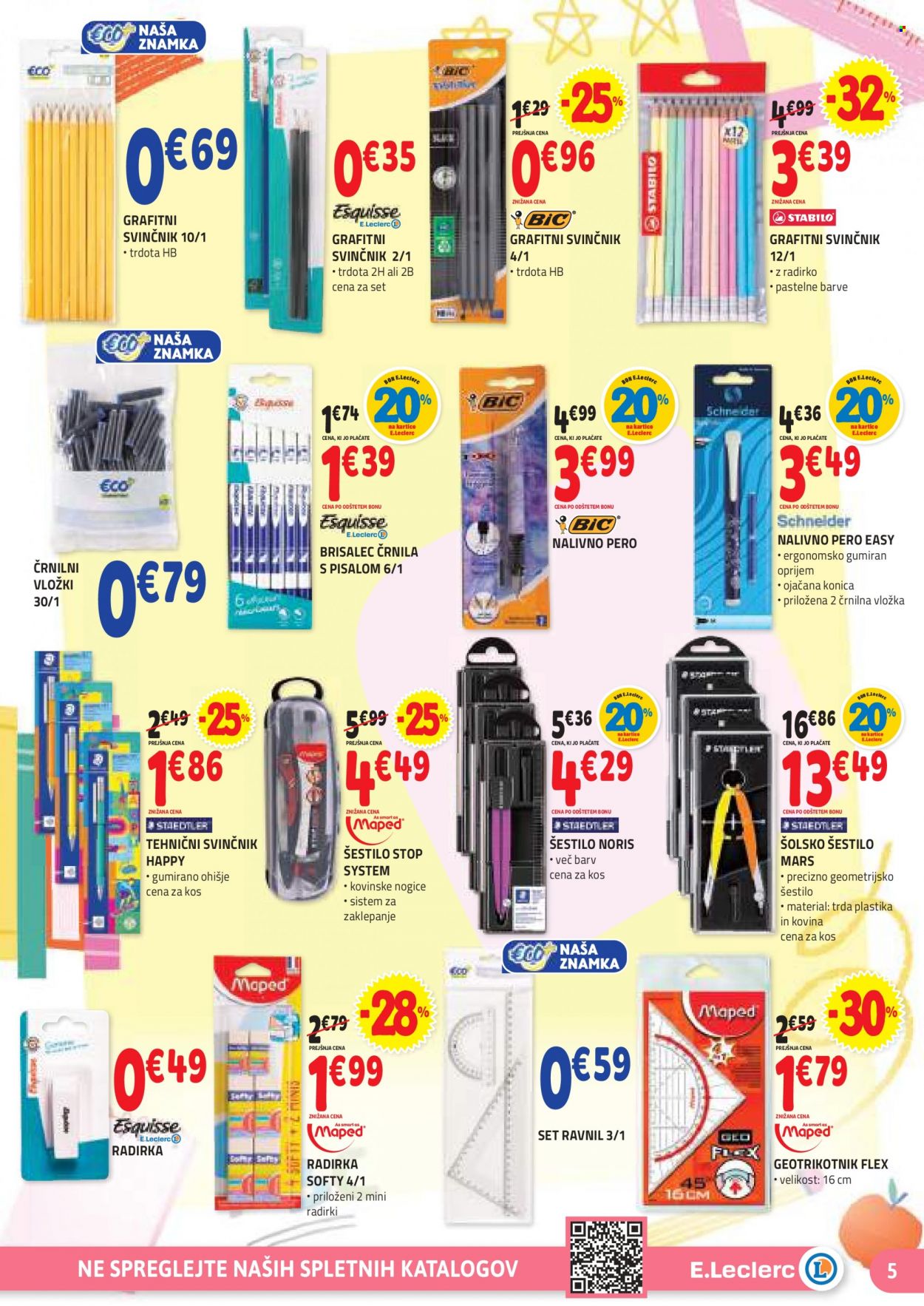 E.Leclerc katalog - 16.8.2023 - 26.8.2023. Stran 5