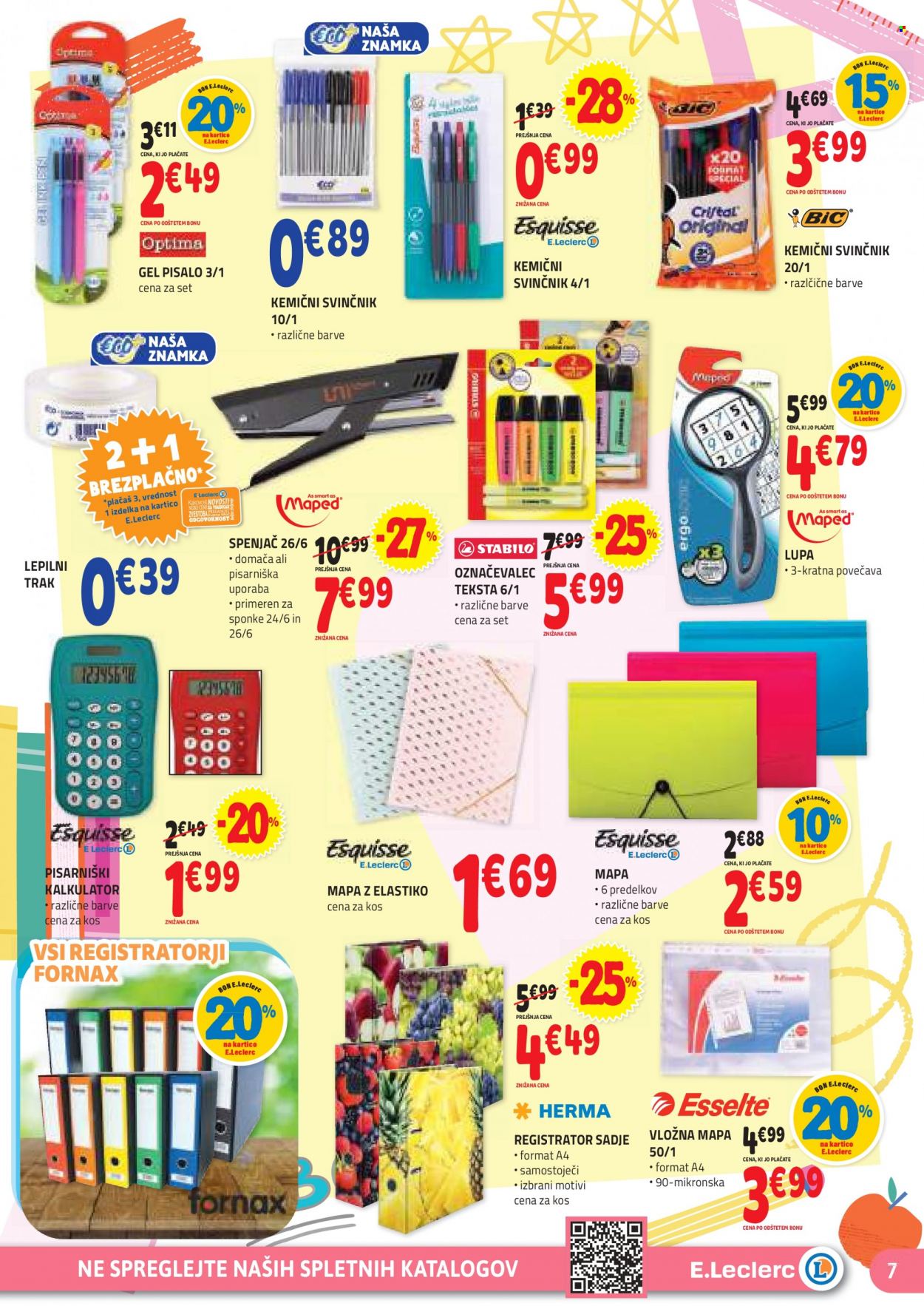 E.Leclerc katalog - 16.8.2023 - 26.8.2023. Stran 7