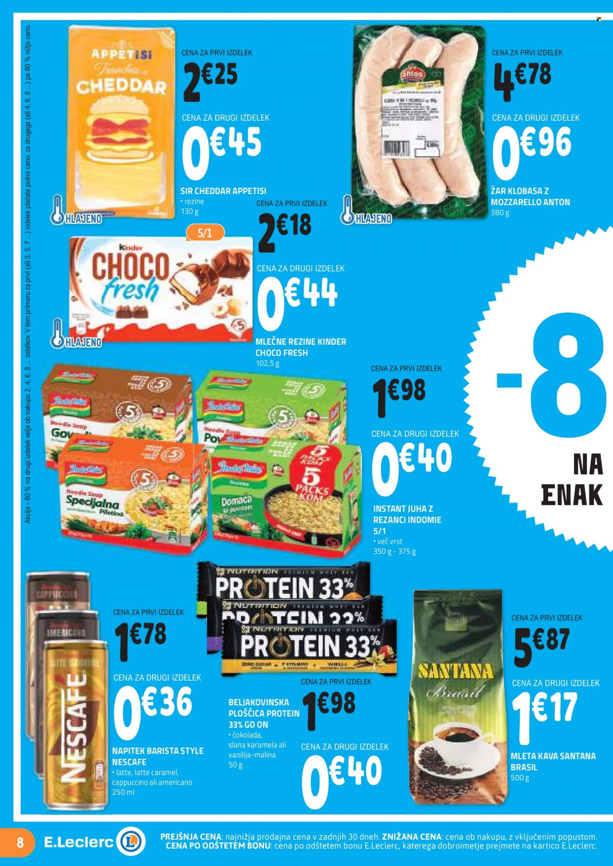 E.Leclerc katalog - 16.8.2023 - 26.8.2023. Stran 8