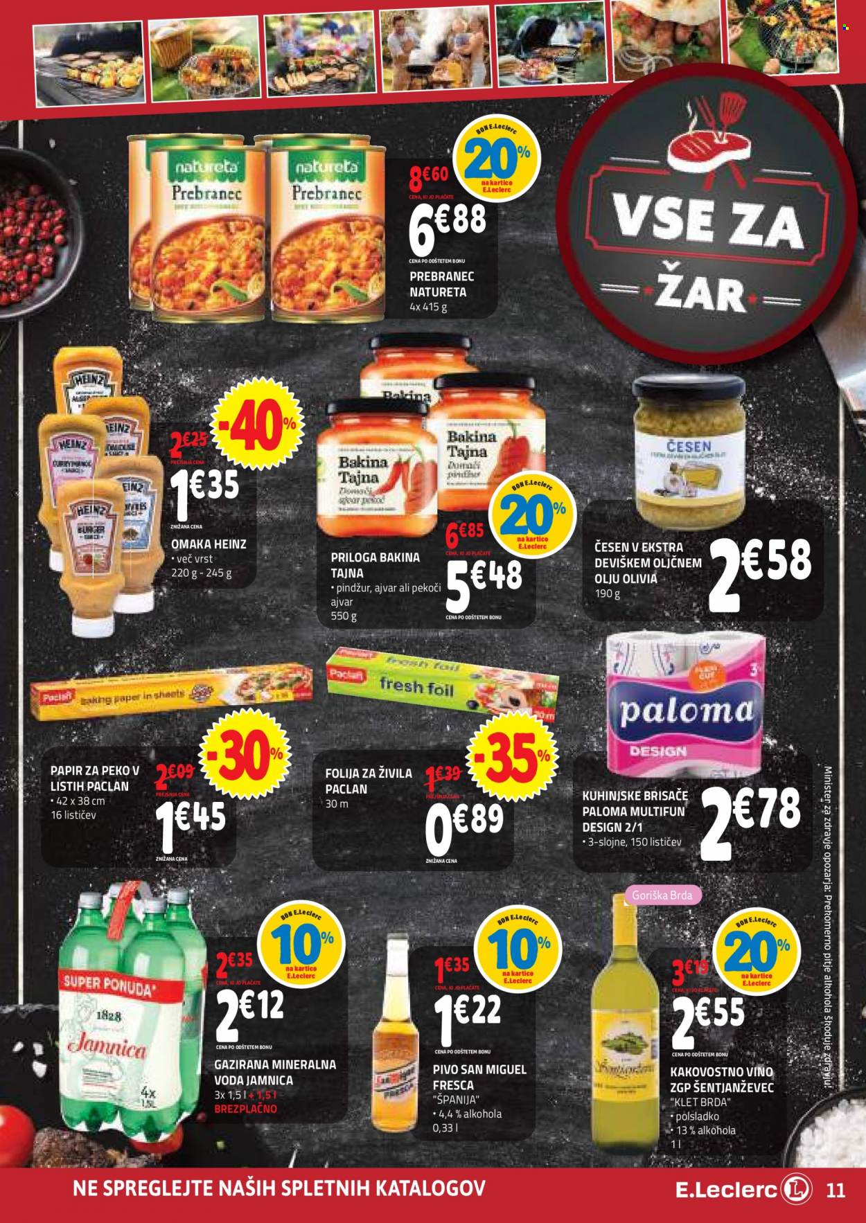 E.Leclerc katalog - 16.8.2023 - 26.8.2023. Stran 11