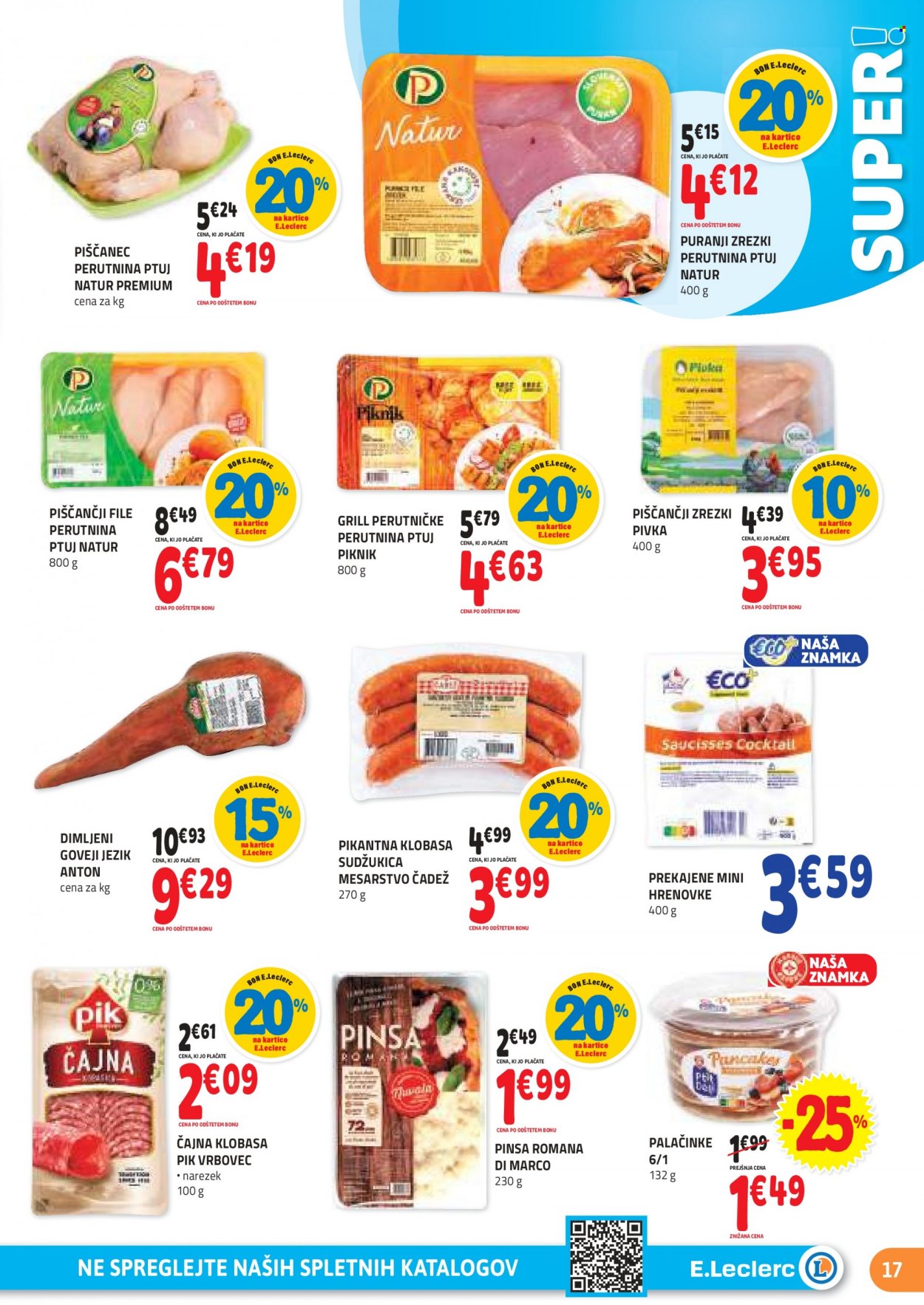 E.Leclerc katalog - 16.8.2023 - 26.8.2023. Stran 17