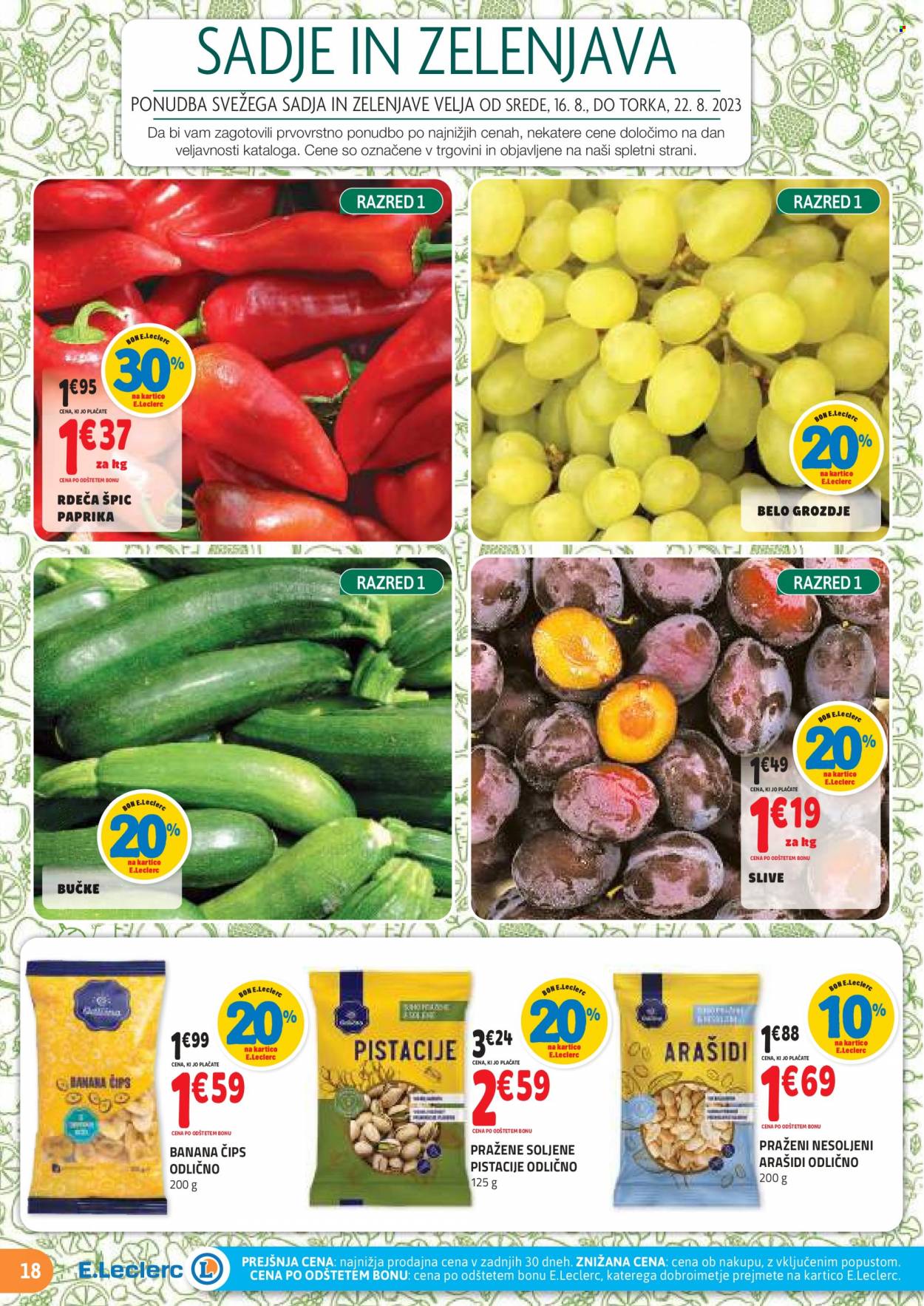 E.Leclerc katalog - 16.8.2023 - 26.8.2023. Stran 18