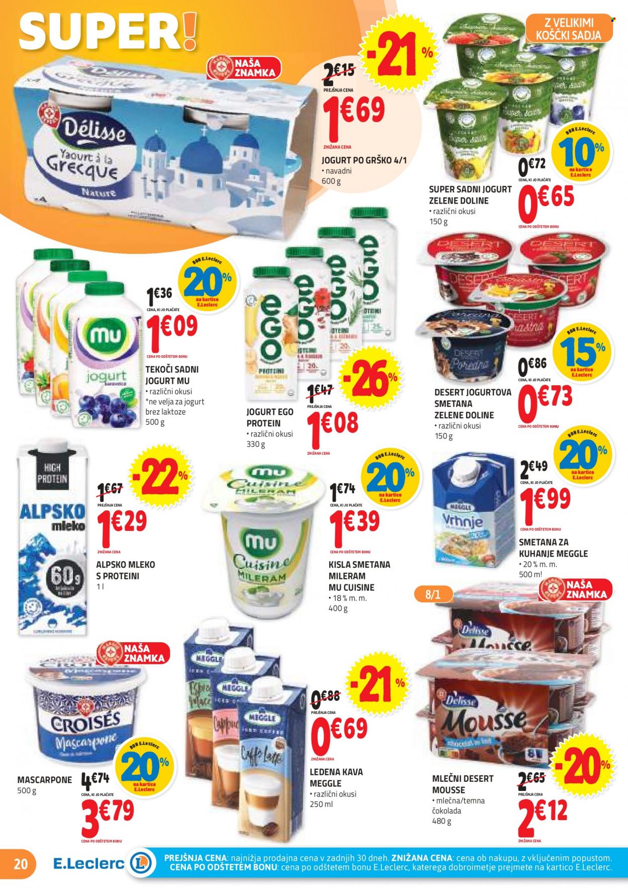 E.Leclerc katalog - 16.8.2023 - 26.8.2023. Stran 20