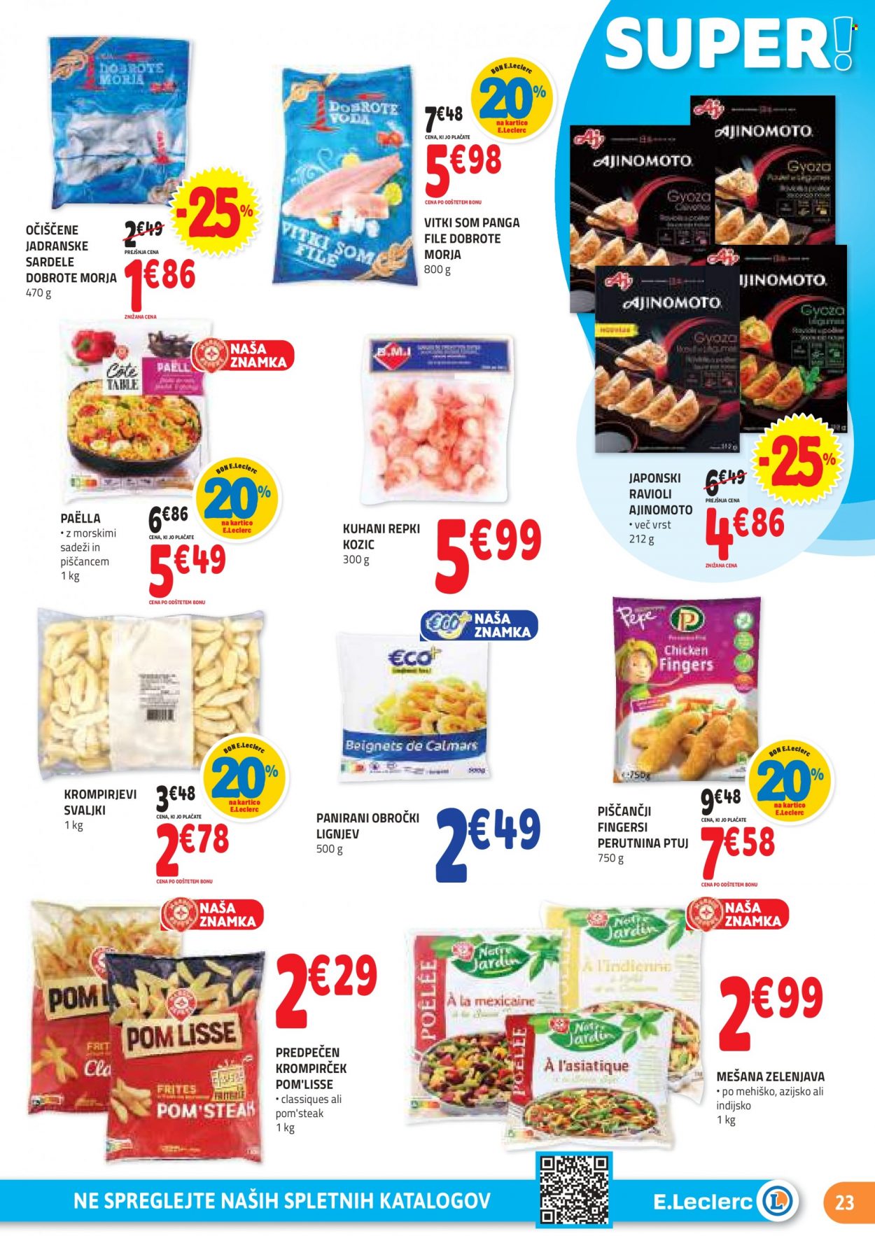 E.Leclerc katalog - 16.8.2023 - 26.8.2023. Stran 23