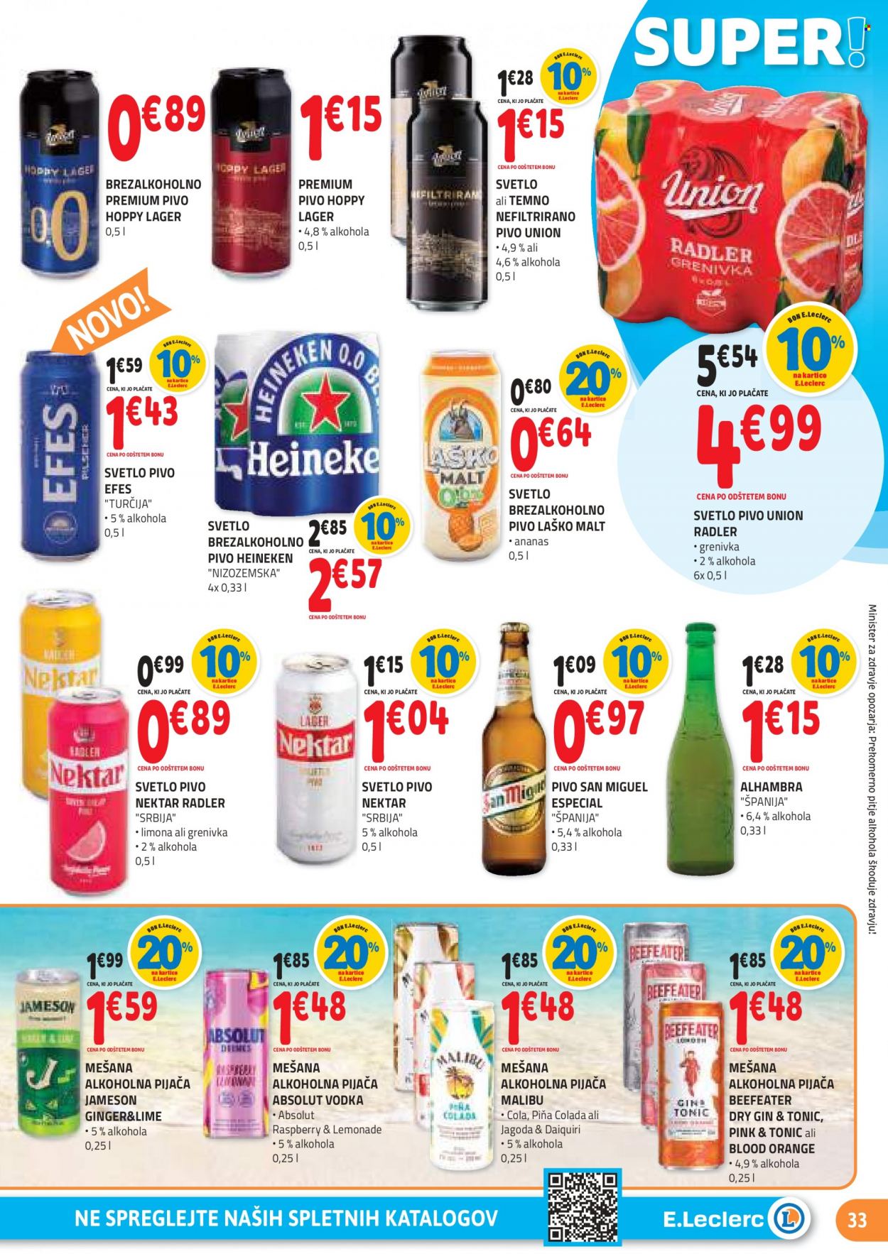E.Leclerc katalog - 16.8.2023 - 26.8.2023. Stran 33