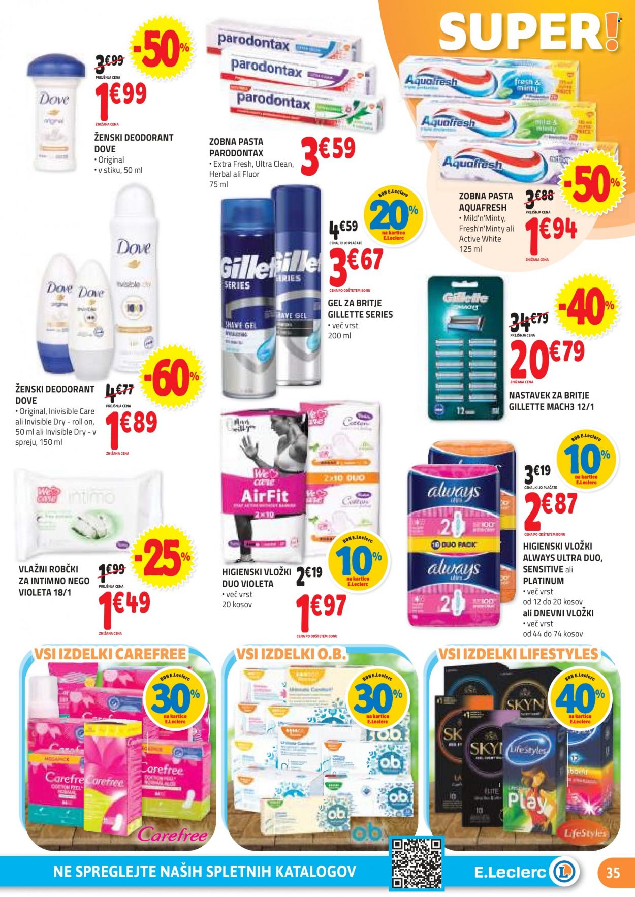 E.Leclerc katalog - 16.8.2023 - 26.8.2023. Stran 35