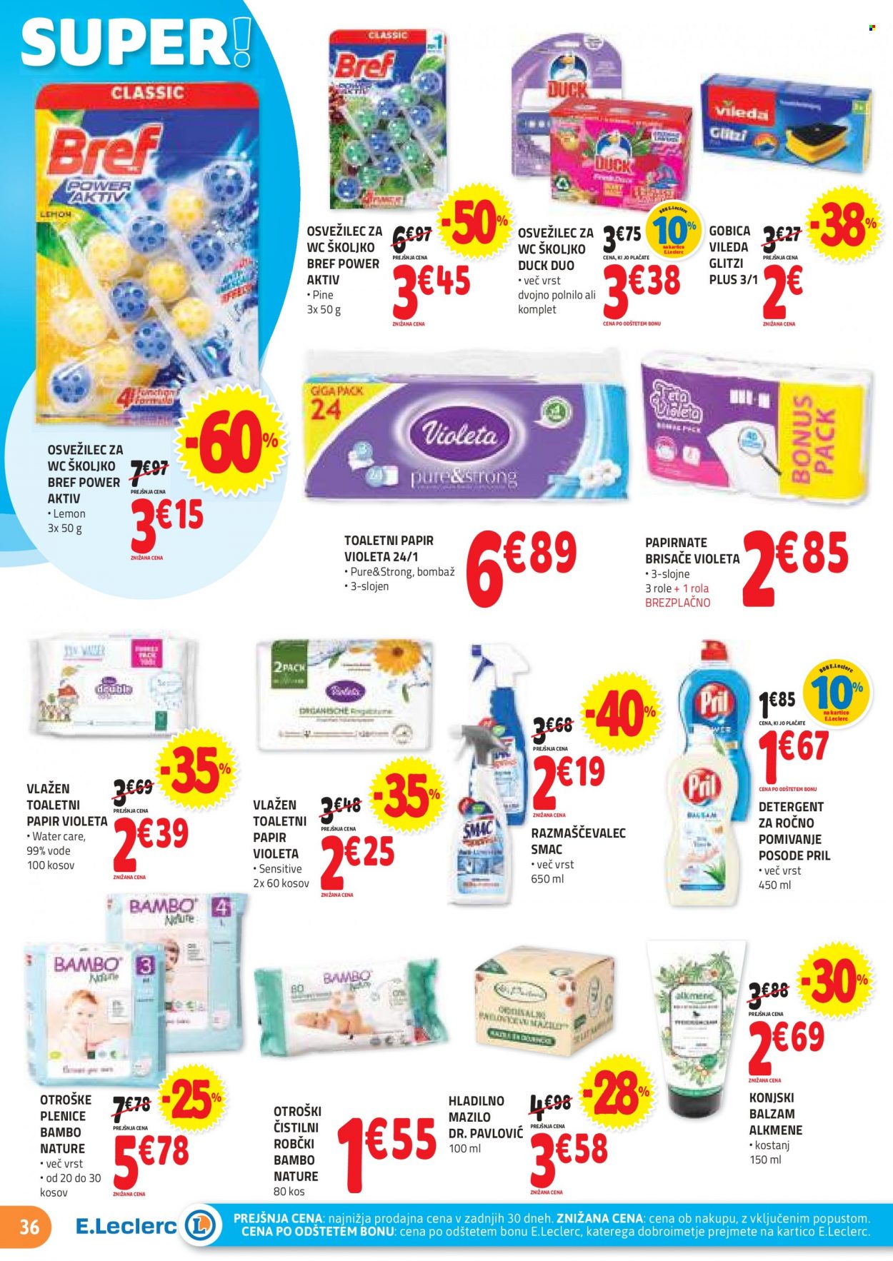 E.Leclerc katalog - 16.8.2023 - 26.8.2023. Stran 36