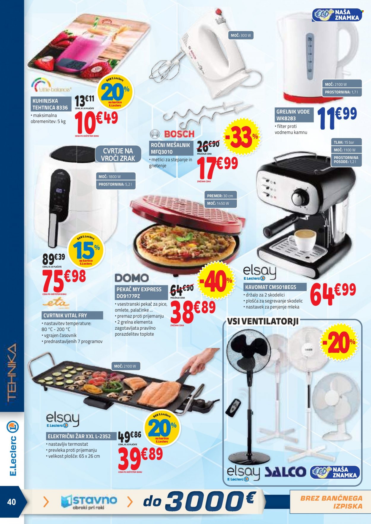 E.Leclerc katalog - 16.8.2023 - 26.8.2023. Stran 40