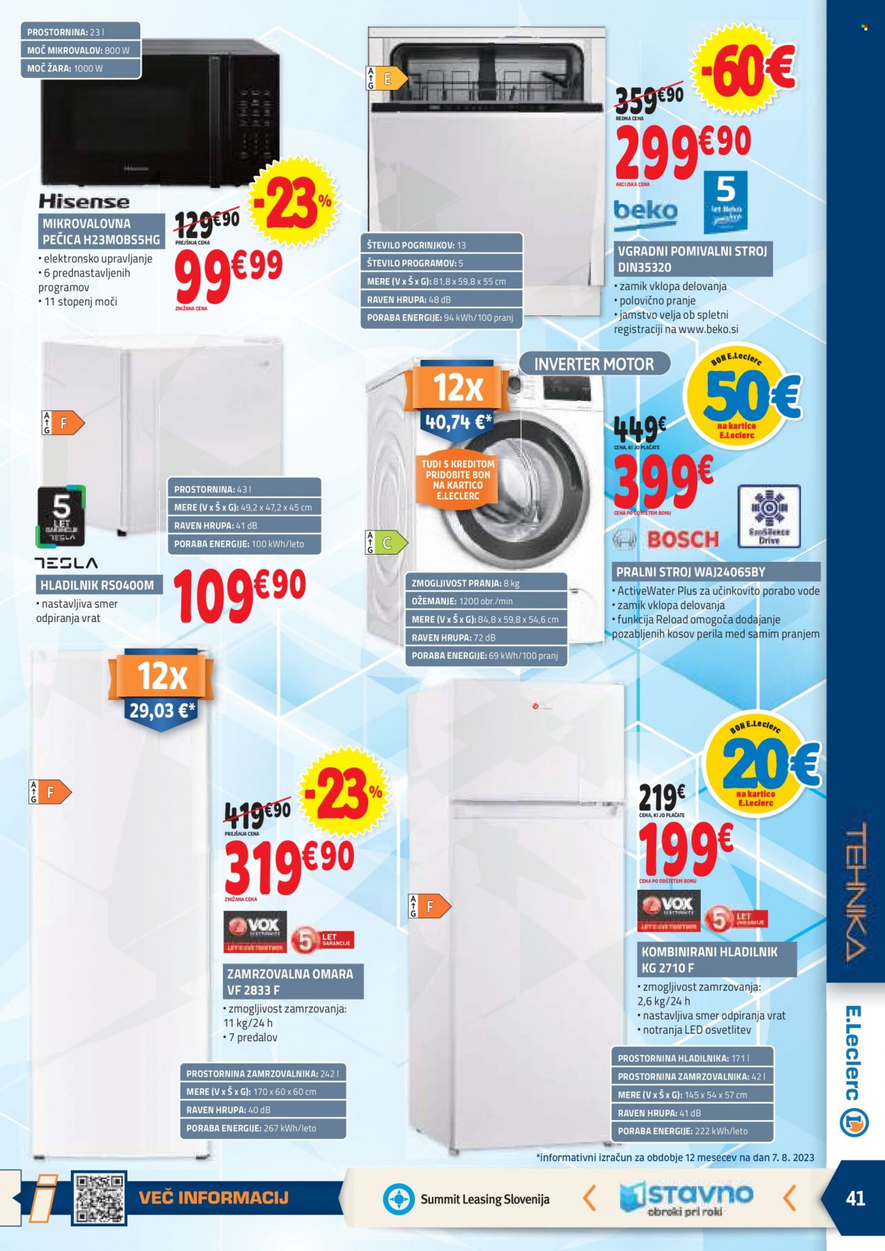 E.Leclerc katalog - 16.8.2023 - 26.8.2023. Stran 41