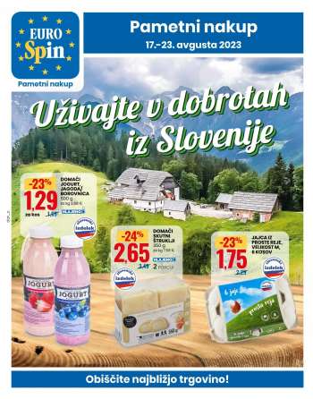 EuroSpin katalog - 17.8.2023 - 23.8.2023.