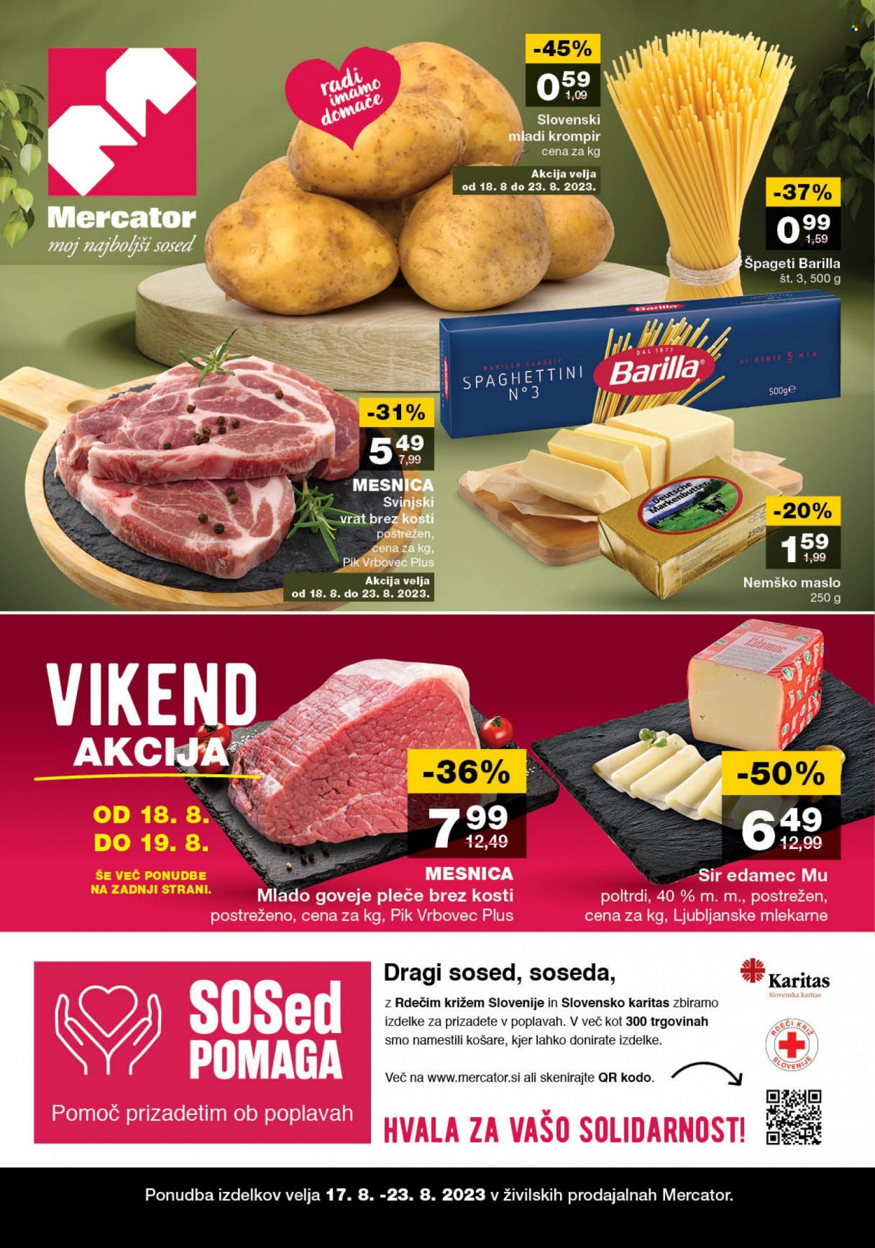 Mercator katalog - 17.8.2023 - 23.8.2023. Stran 1