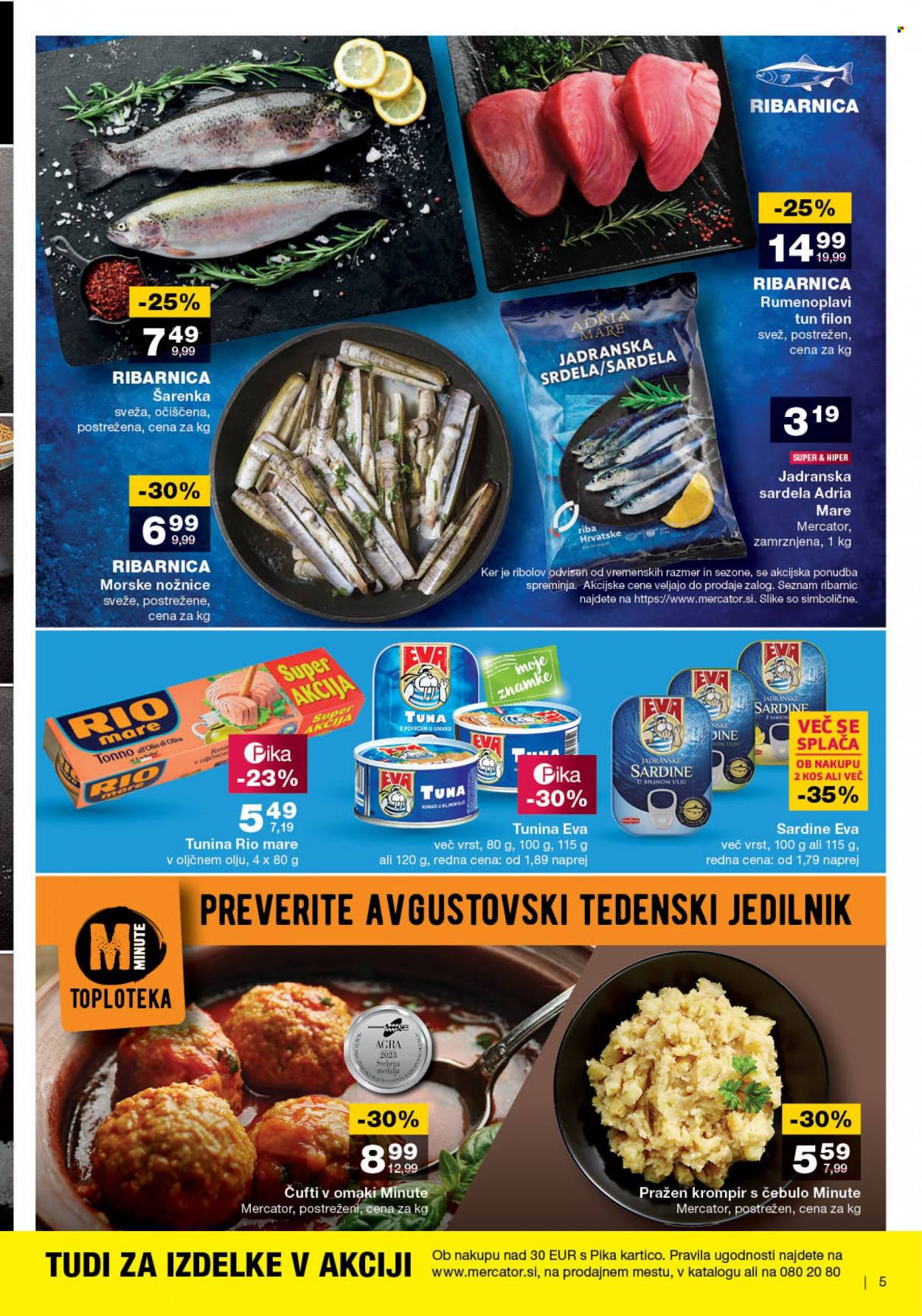 Mercator katalog - 17.8.2023 - 23.8.2023. Stran 5