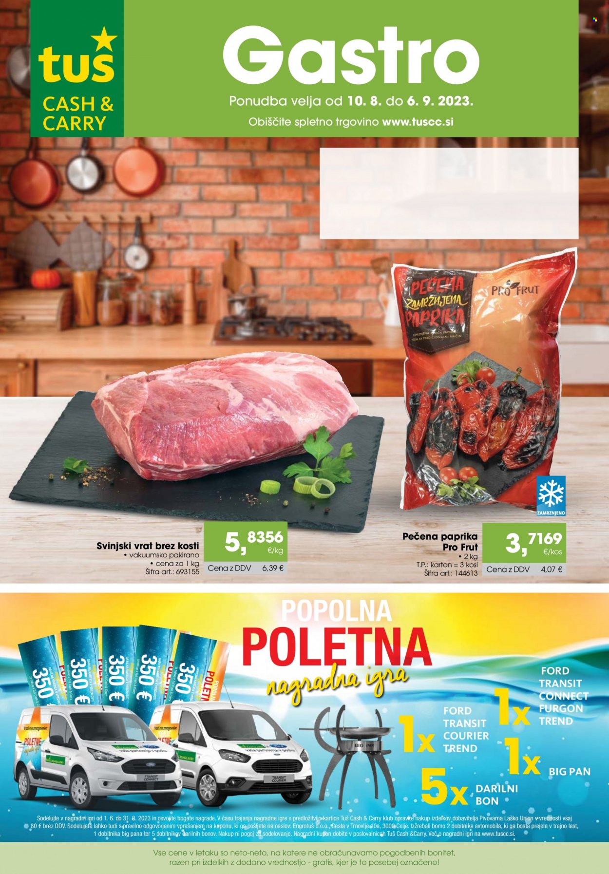 Tuš Cash & Carry katalog - 10.8.2023 - 6.9.2023. Stran 1