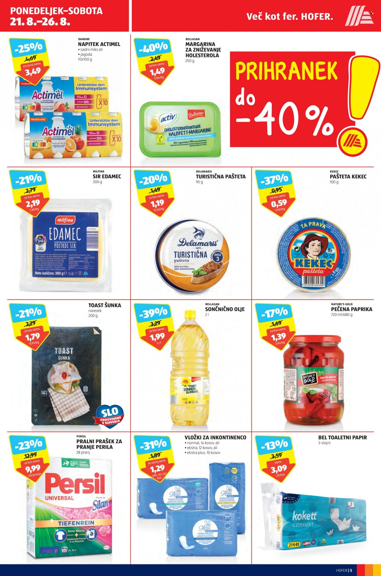Hofer katalog - 17.8.2023 - 26.8.2023. Stran 5