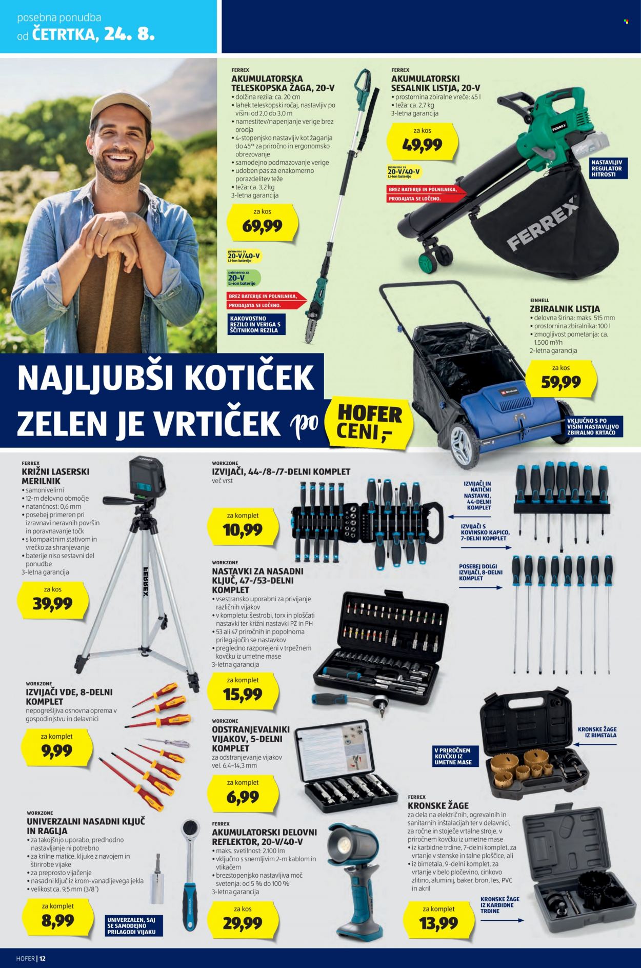 Hofer katalog - 17.8.2023 - 26.8.2023. Stran 12
