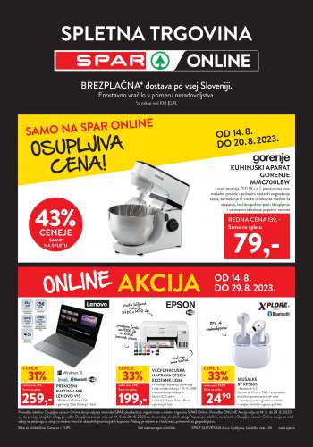 SPAR katalog - 14.8.2023 - 29.8.2023.