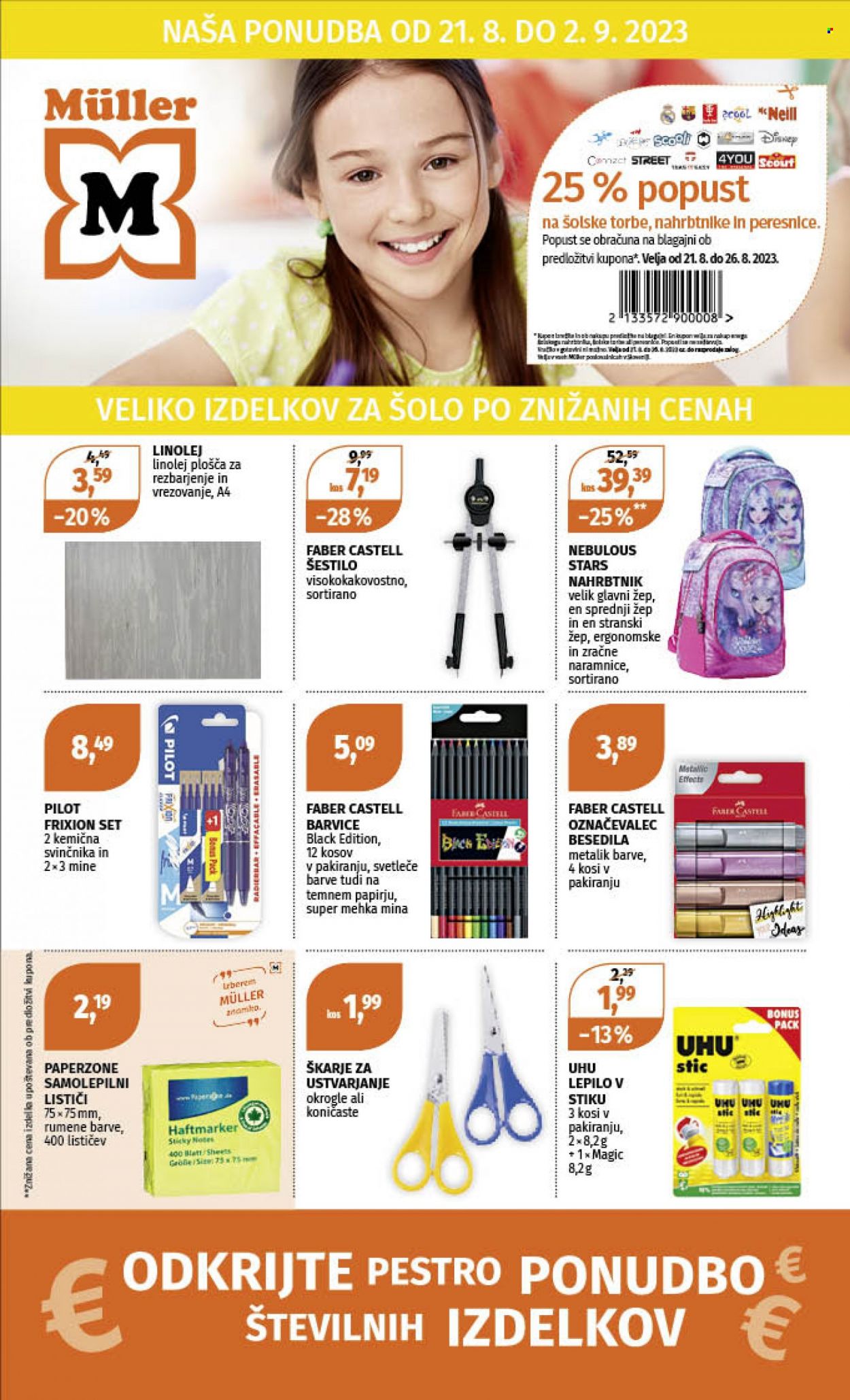 Müller katalog - 21.8.2023 - 2.9.2023. Stran 1