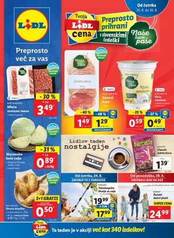 Lidl katalog - 24.8.2023 - 30.8.2023.