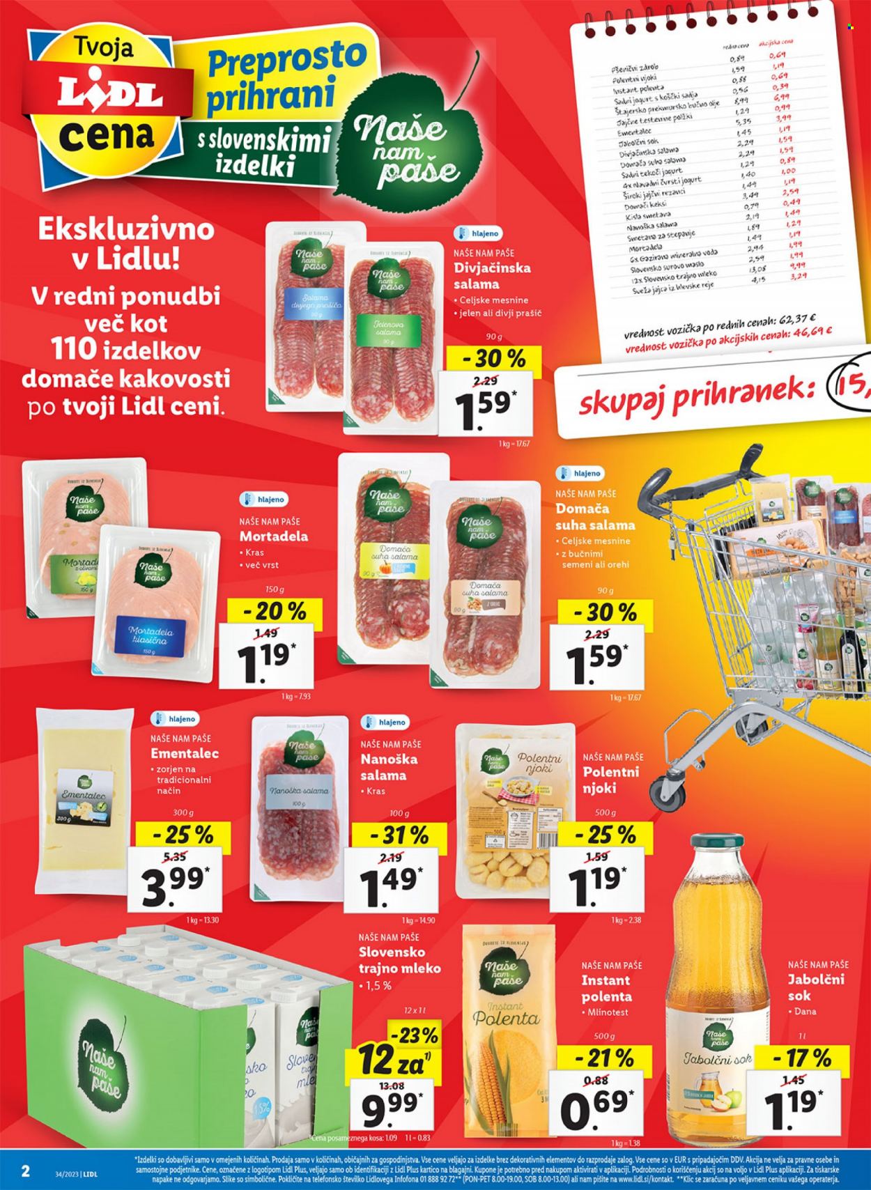 Lidl katalog - 24.8.2023 - 30.8.2023. Stran 2