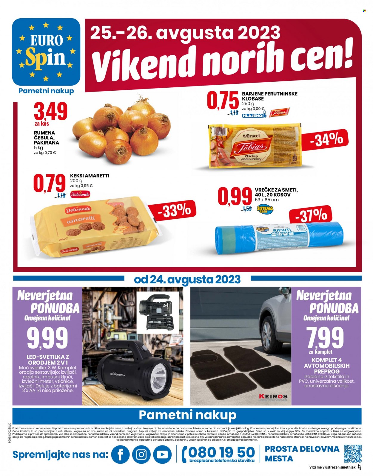 EuroSpin katalog - 24.8.2023 - 30.8.2023. Stran 12