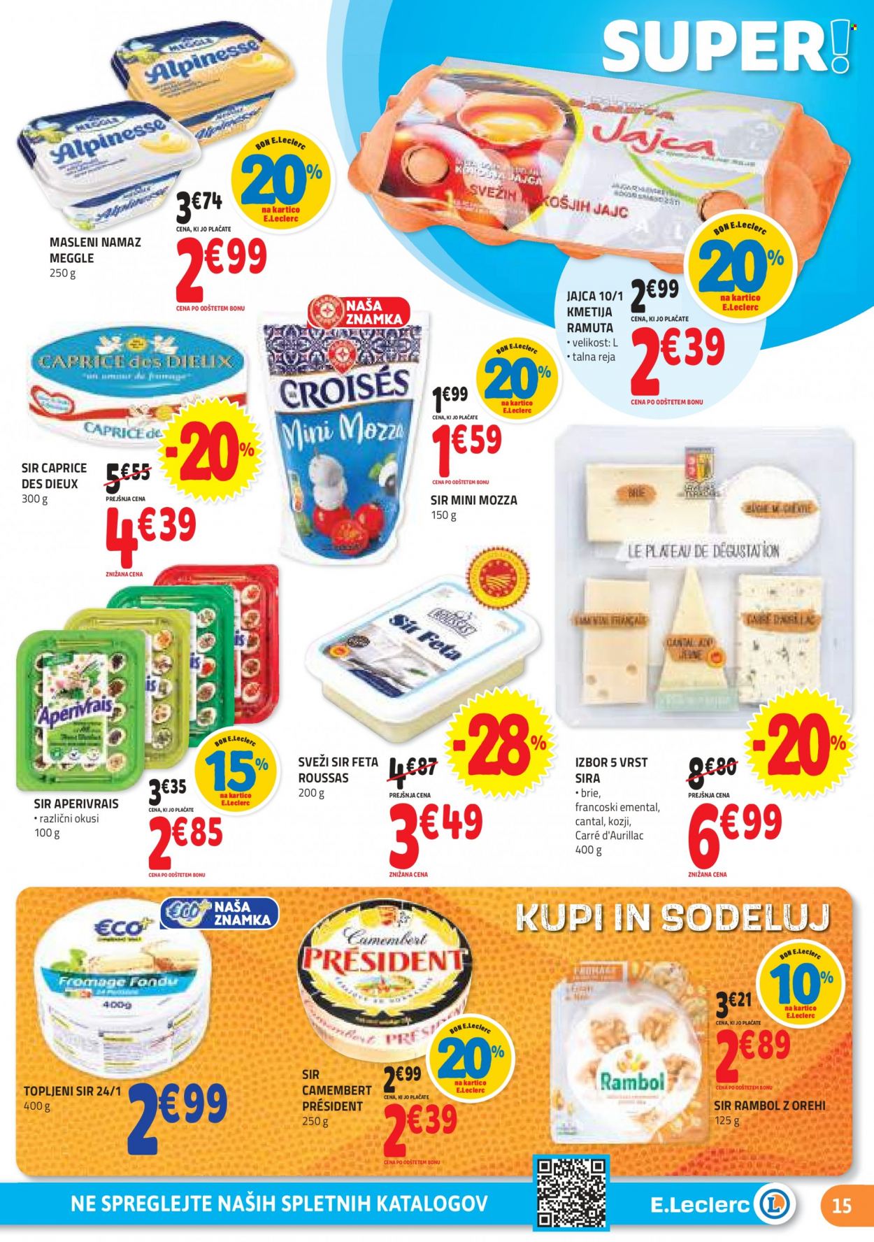 E.Leclerc katalog - 23.8.2023 - 2.9.2023. Stran 15