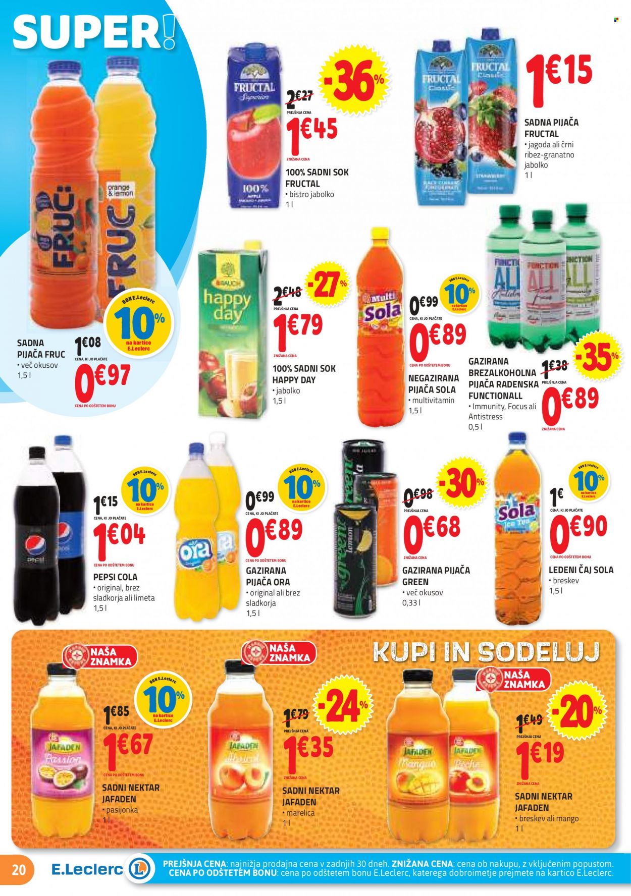 E.Leclerc katalog - 23.8.2023 - 2.9.2023. Stran 20