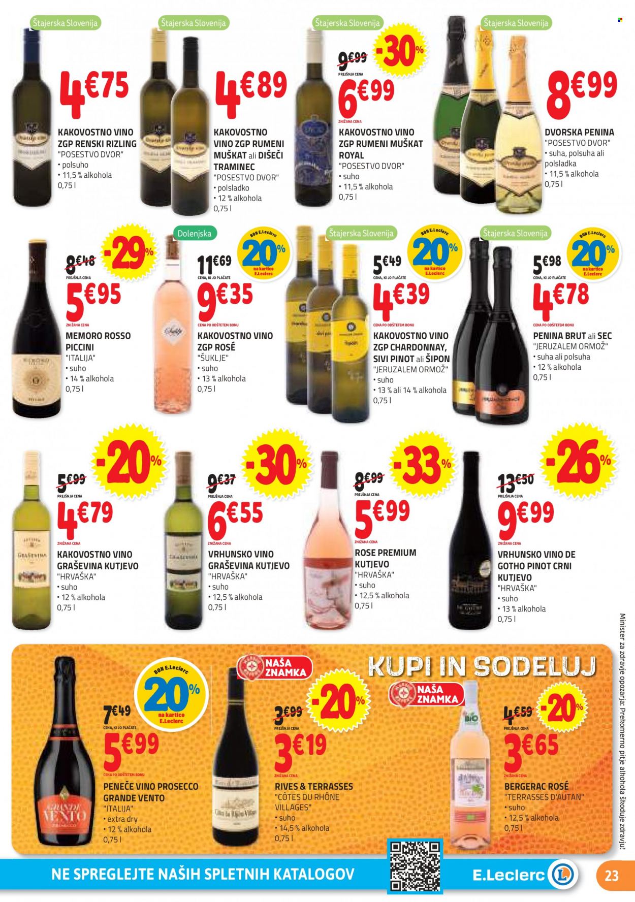 E.Leclerc katalog - 23.8.2023 - 2.9.2023. Stran 23