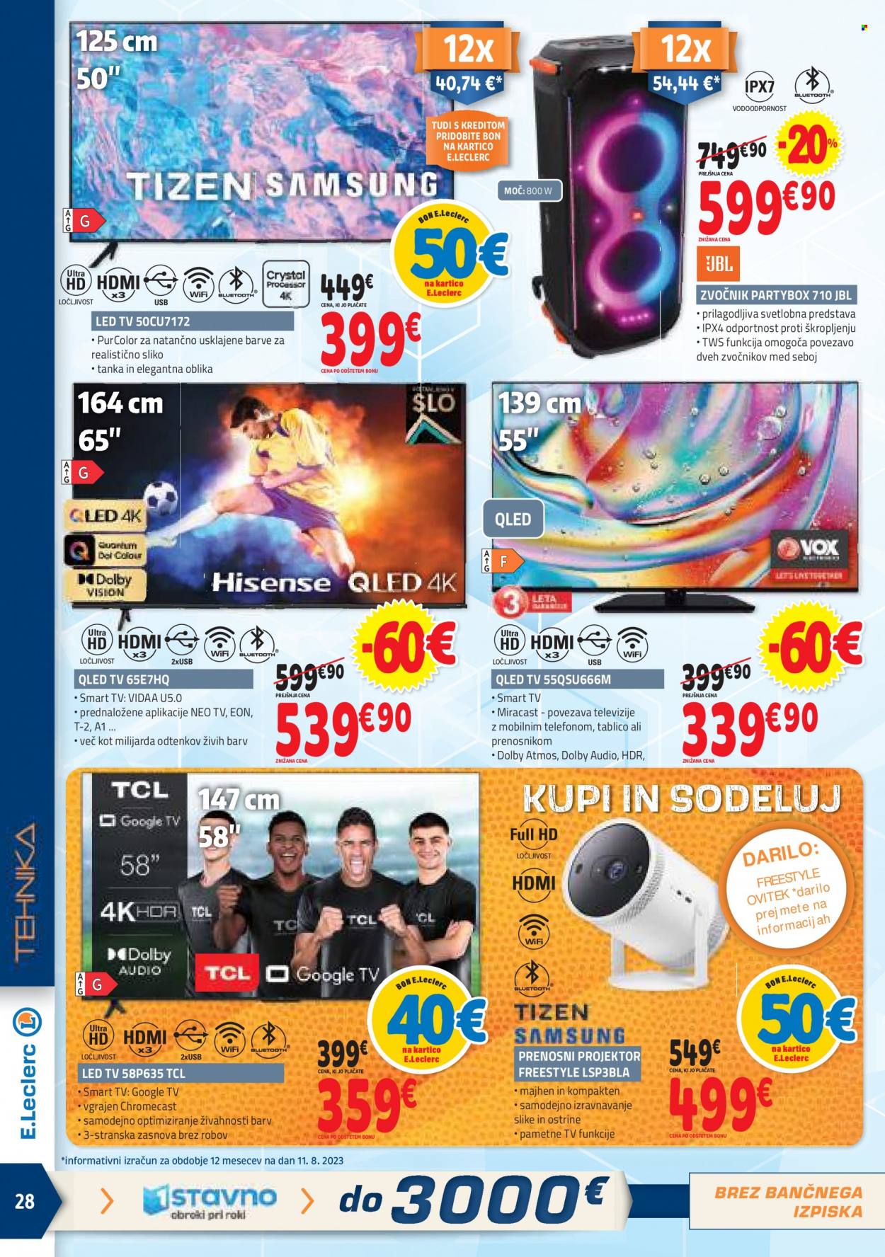 E.Leclerc katalog - 23.8.2023 - 2.9.2023. Stran 28