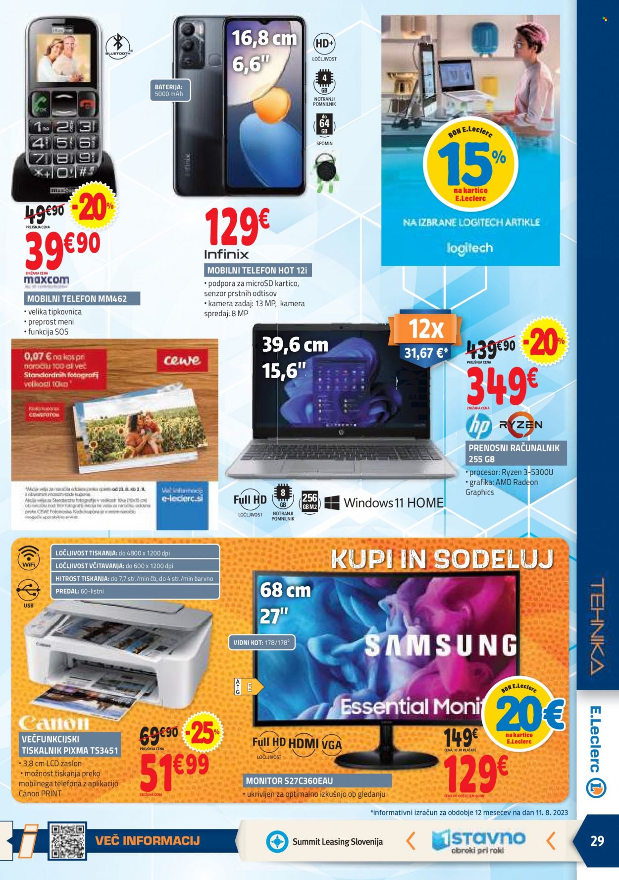 E.Leclerc katalog - 23.8.2023 - 2.9.2023. Stran 29
