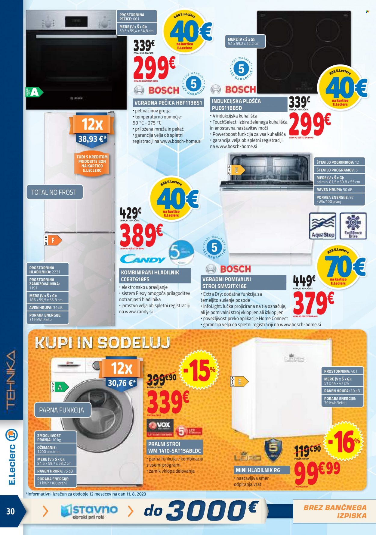 E.Leclerc katalog - 23.8.2023 - 2.9.2023. Stran 30