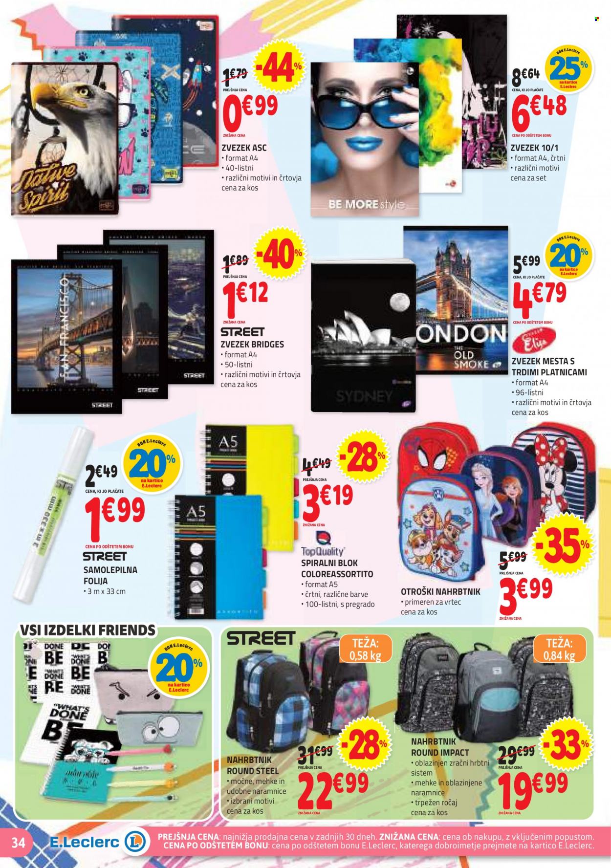E.Leclerc katalog - 23.8.2023 - 2.9.2023. Stran 34