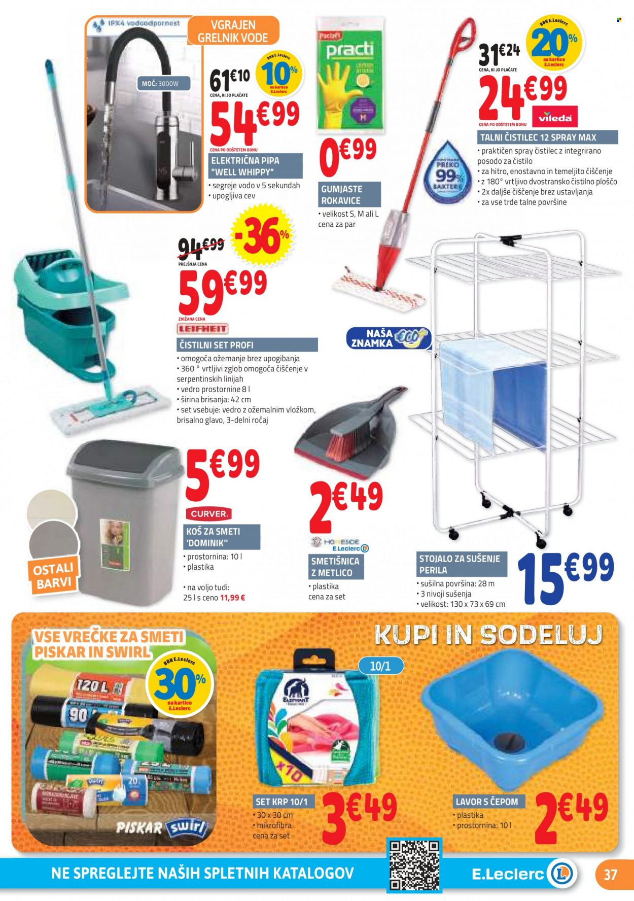 E.Leclerc katalog - 23.8.2023 - 2.9.2023. Stran 37