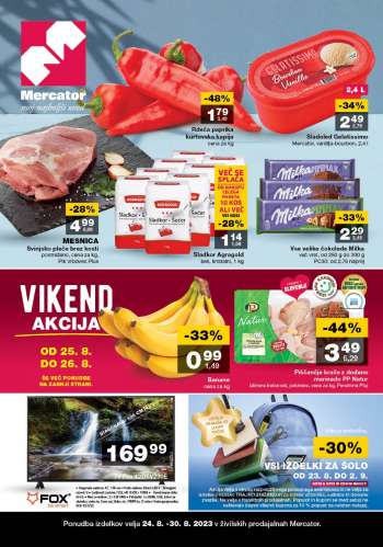 Mercator katalog - 24.8.2023 - 30.8.2023.